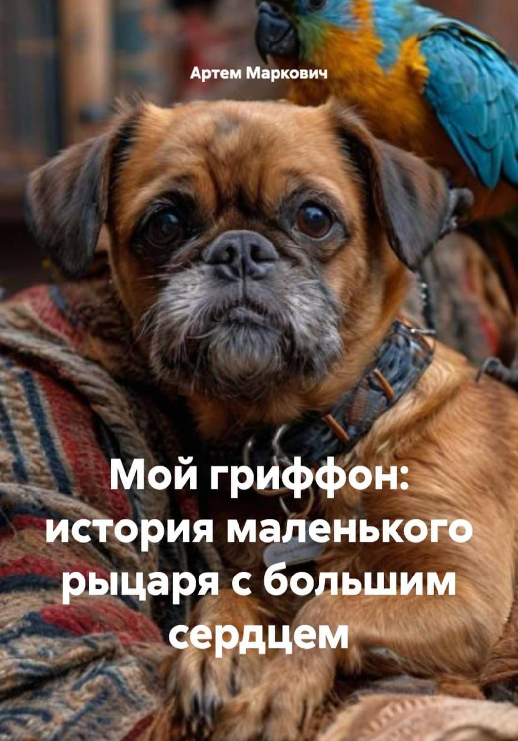 Обложка книги «Мой гриффон: история маленького рыцаря с большим сердцем» — Артем
