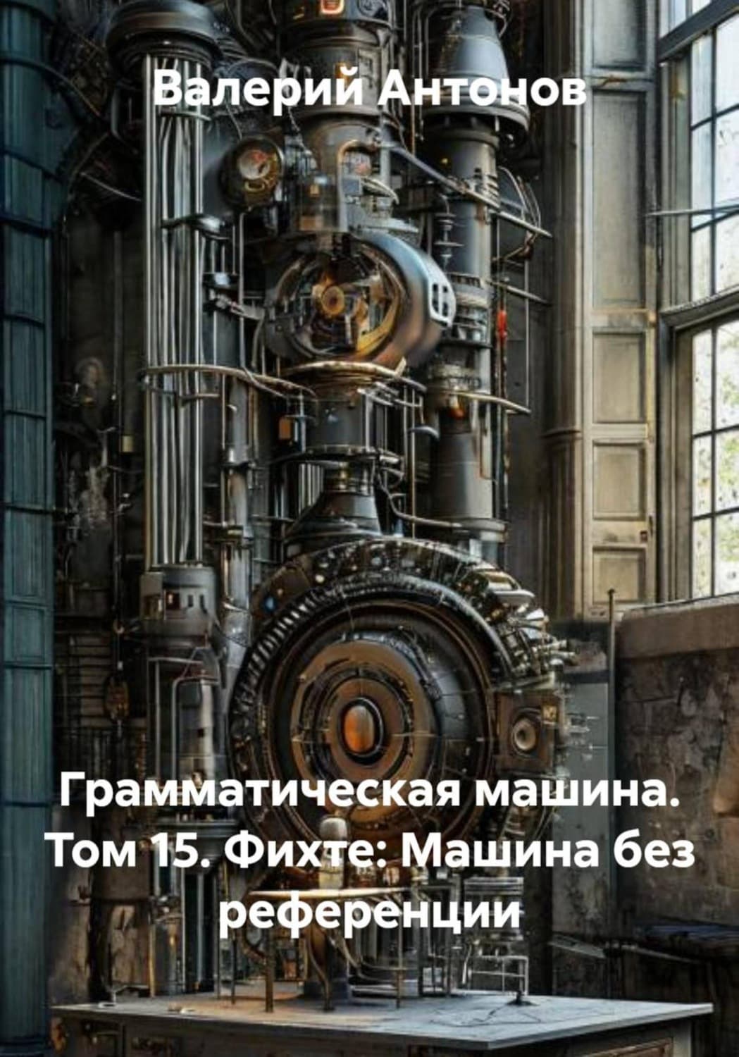 Обложка книги «Грамматическая машина. Том 15. Фихте: Машина без референции» — Виктор Антонов