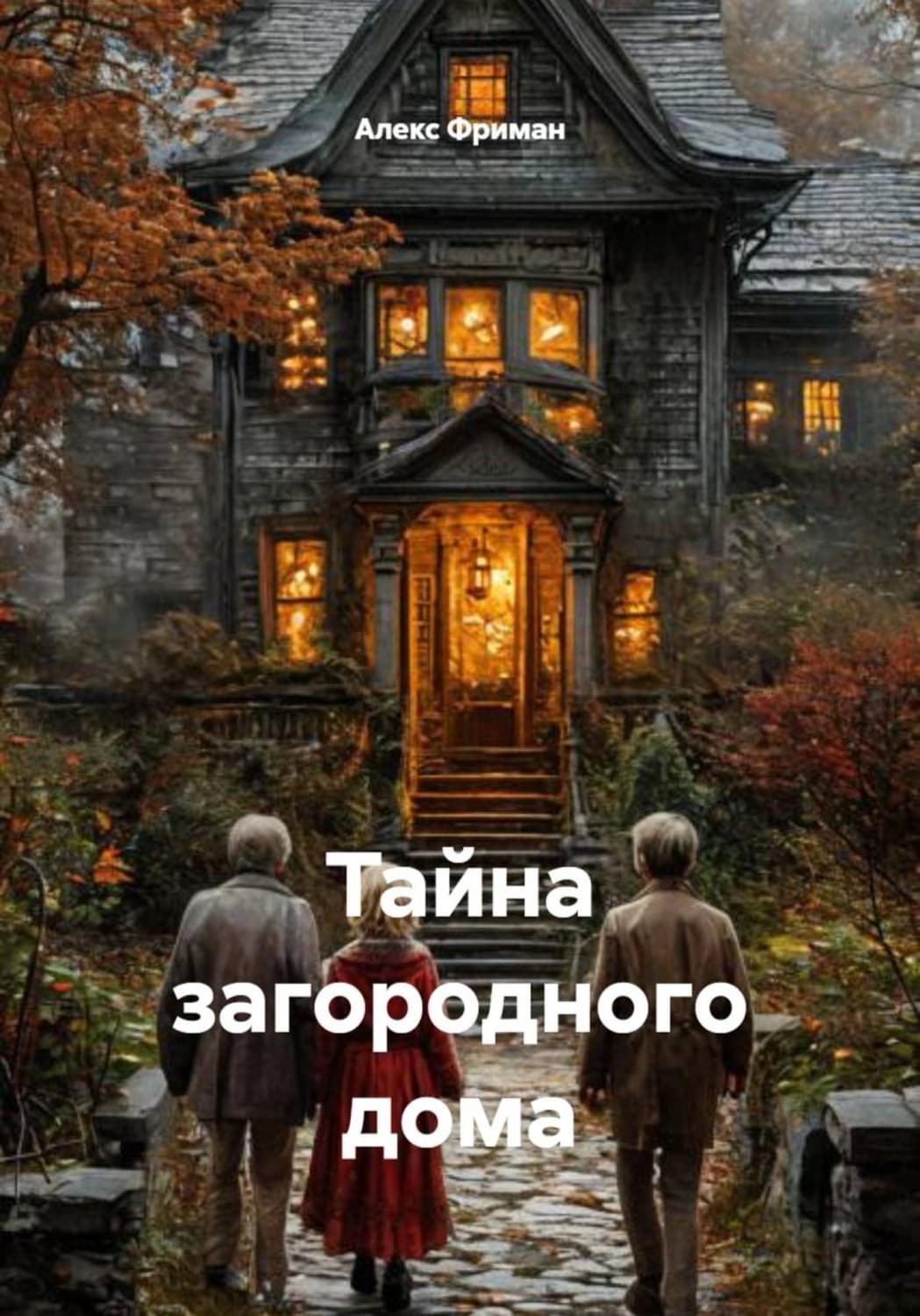 Обложка книги «Тайна загородного дома» — Алекс Фриман