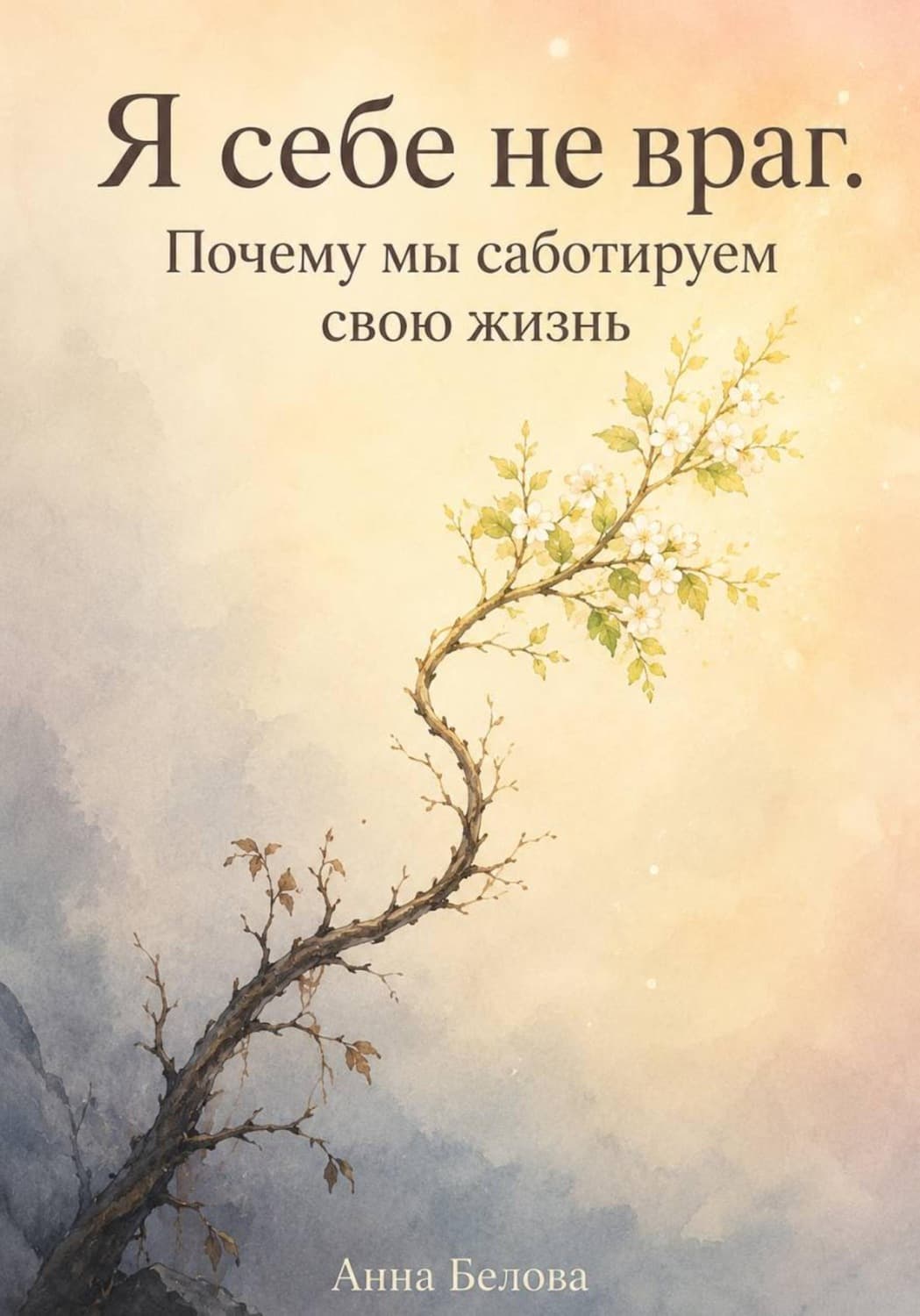 Обложка книги «Я себе не враг. Почему мы саботируем свою жизнь» — А. Г. Белова