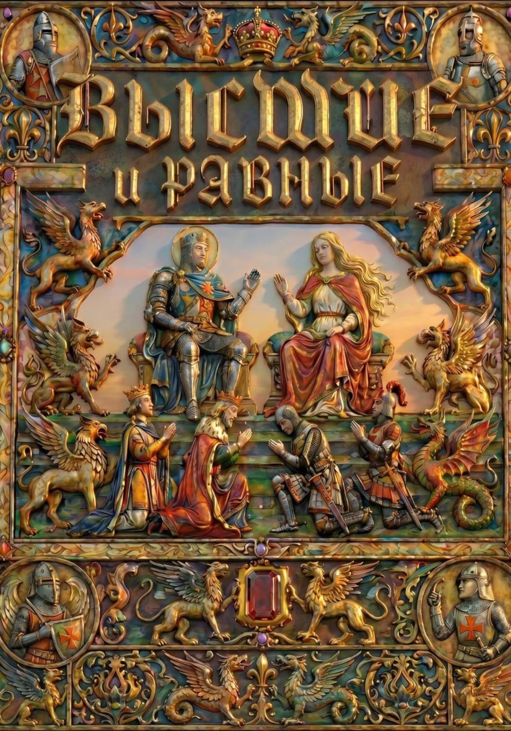 Обложка книги «Высшие и Равные» — А. Н. Данилов