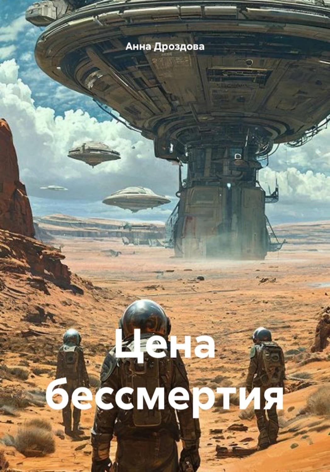 Обложка книги «Цена бессмертия» — Александра Дроздова