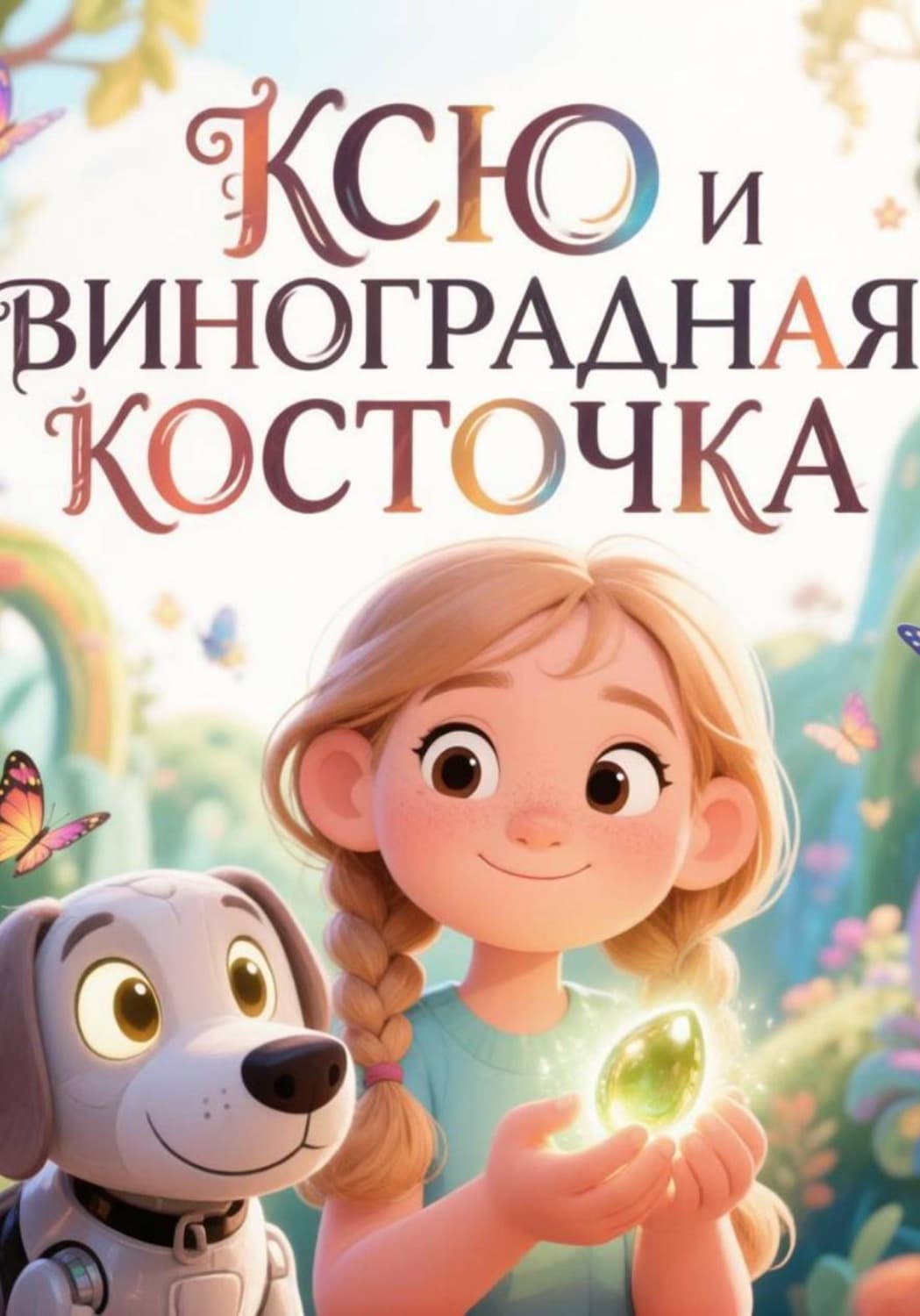 Обложка книги «Ксю и виноградная косточка» — Светлана Шестернёва