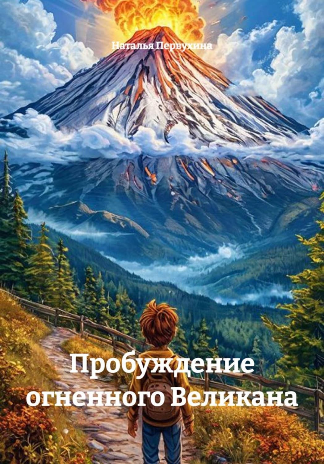 Обложка книги «Пробуждение огненного Великана» — Надежда Первухина