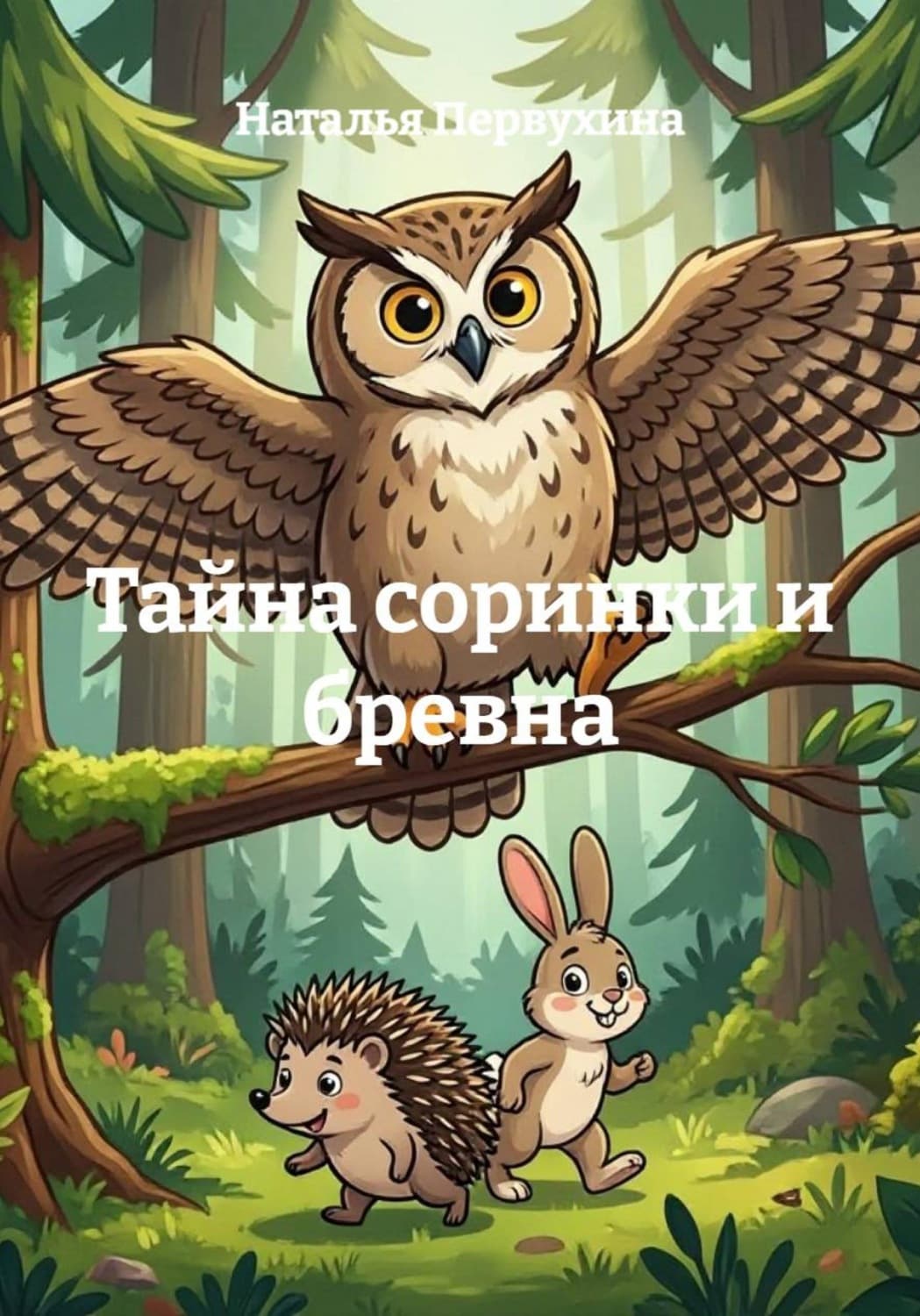 Обложка книги «Тайна соринки и бревна» — Надежда Первухина