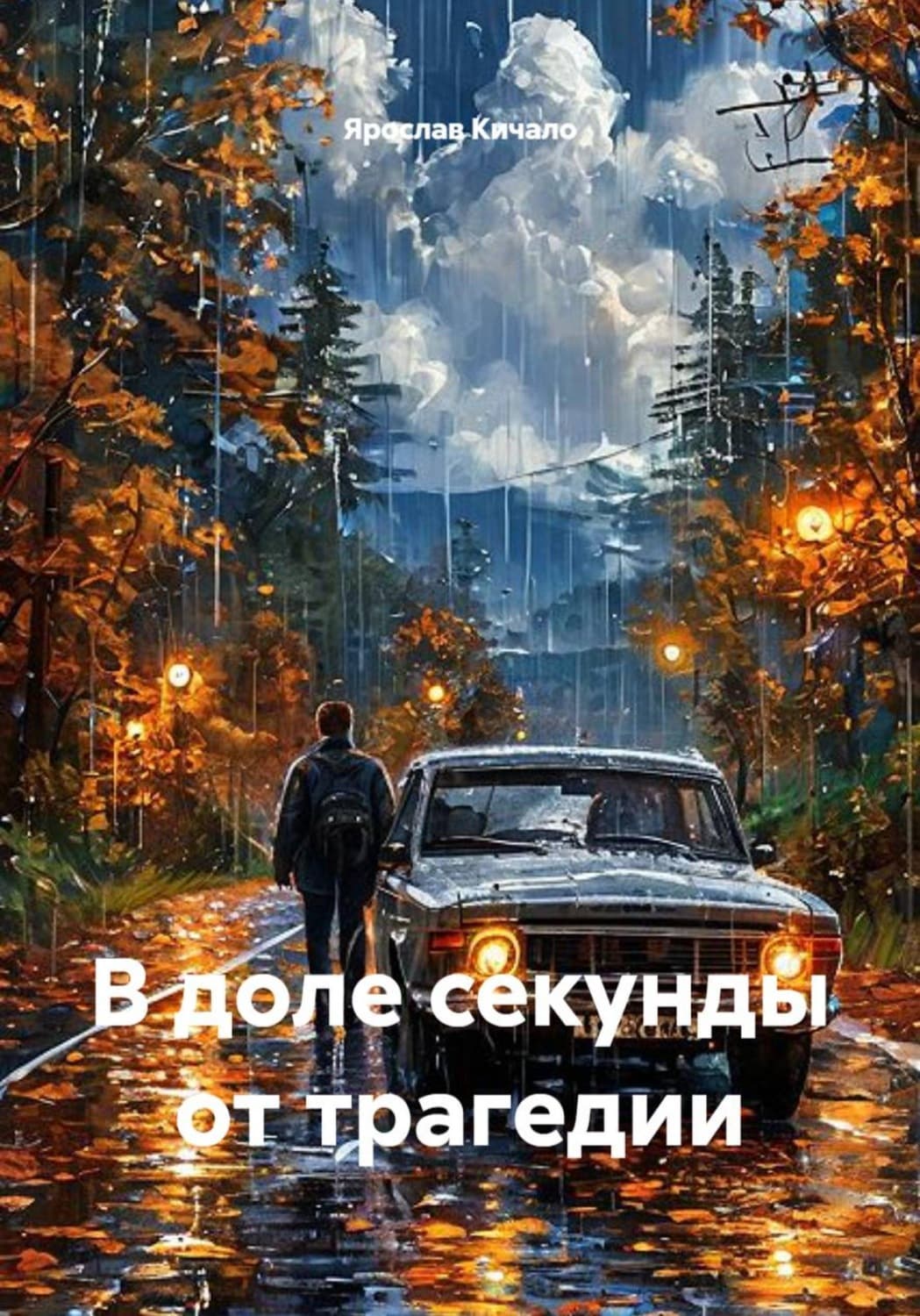 Обложка книги «В доле секунды от трагедии» — Ярослав Кичало
