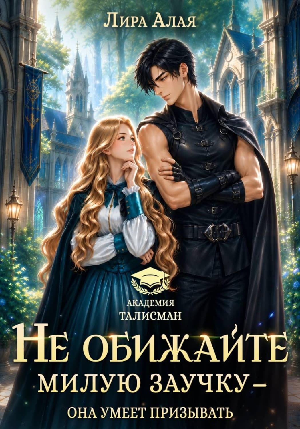 Обложка книги «Не обижайте милую заучку» — Лира Алая