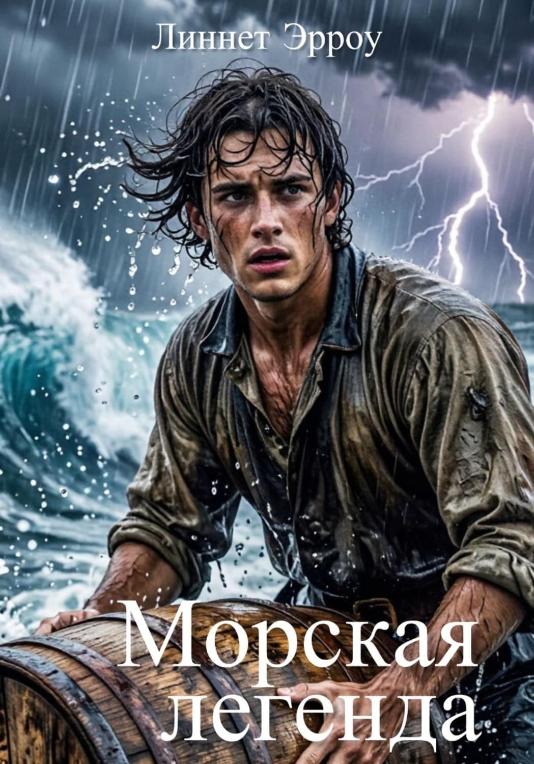 Обложка книги «Морская легенда» — Линнет Эрроу