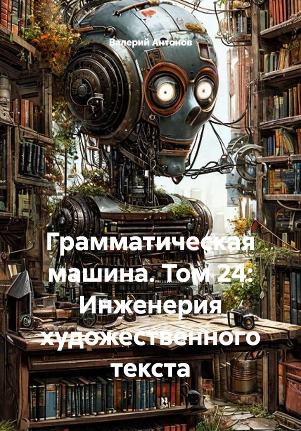Обложка книги «Грамматическая машина. Том 24: Инженерия художественного текста» — Виктор Антонов