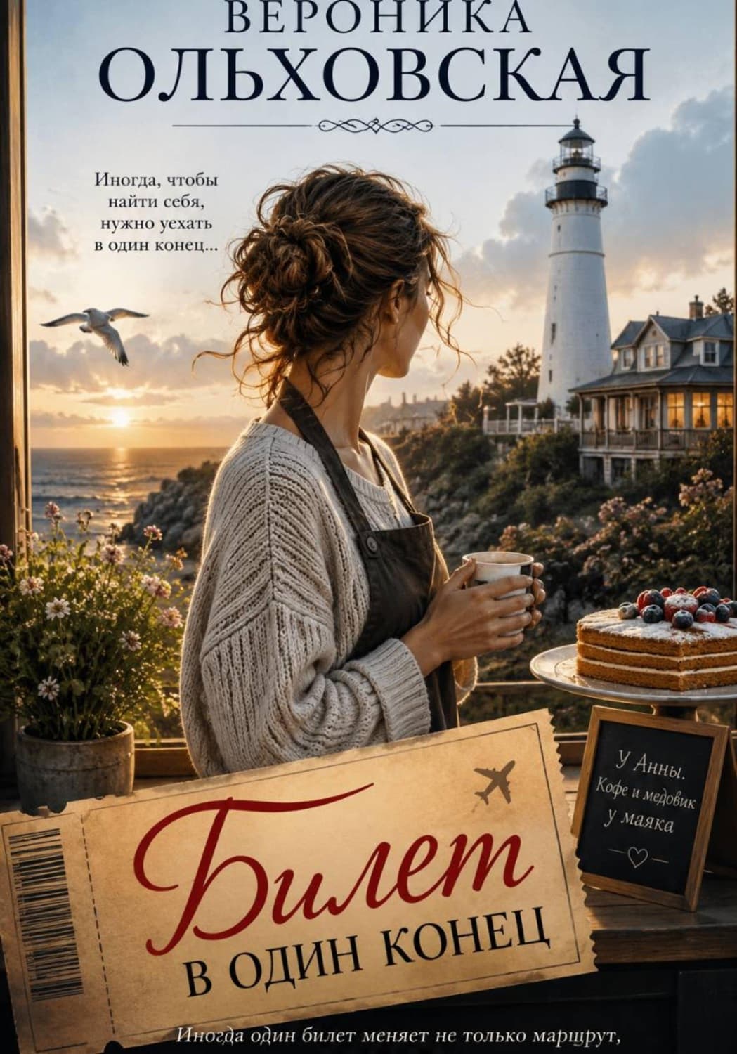 Обложка книги «Билет в один конец» — Влада Ольховская