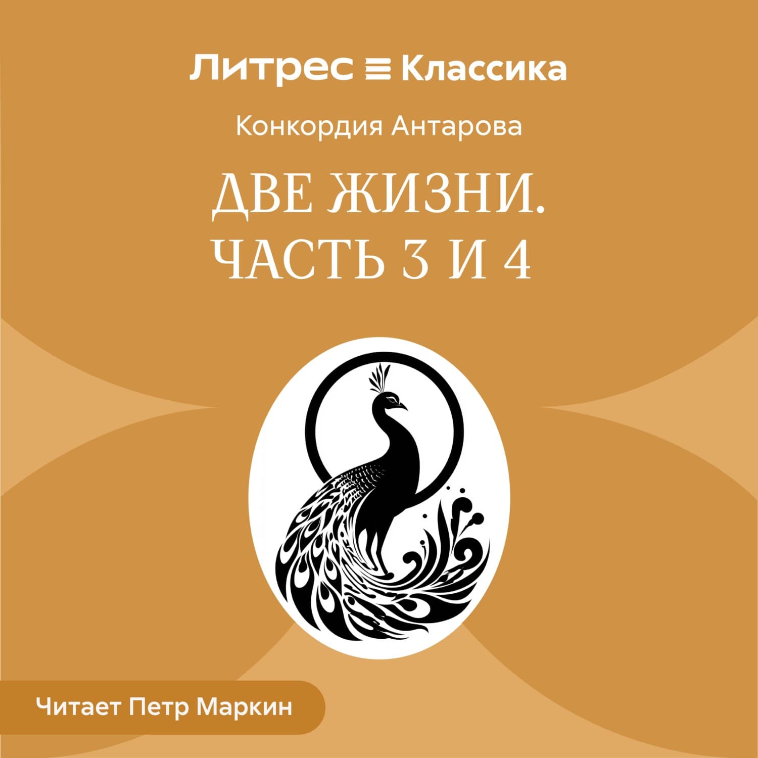 Обложка книги «Две жизни. Часть 3-4» — Конкордия Антарова