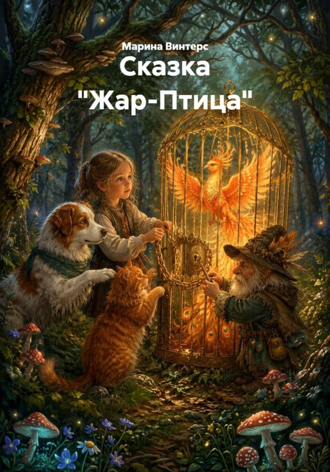 Обложка книги «Сказка "Жар-Птица"» — Виннер Марина