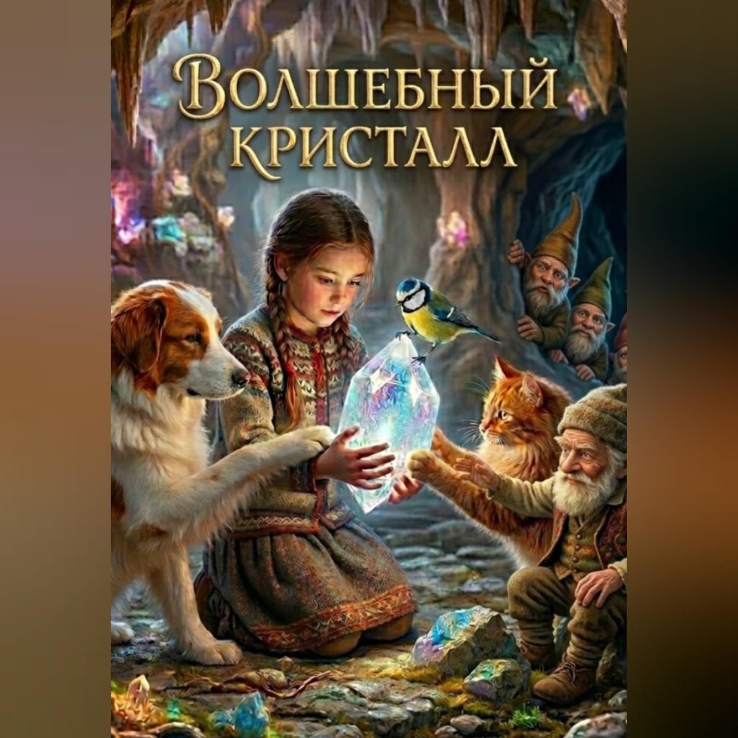 Обложка книги «Сказка "Волшебный кристалл"» — Виннер Марина