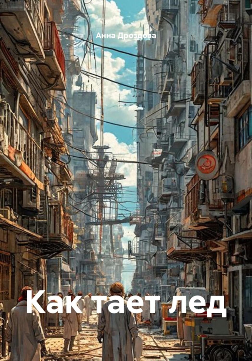 Обложка книги «Как тает лед» — Александра Дроздова