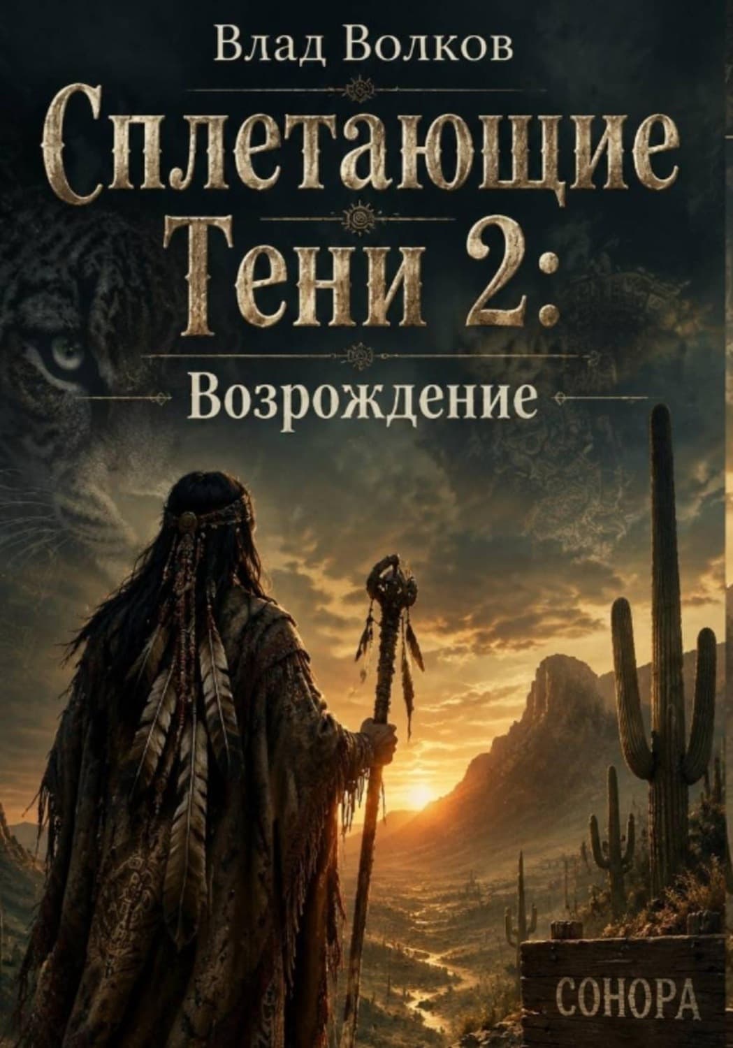 Обложка книги «Сплетающие Тени 2: Возрождение» — В. А. Волков