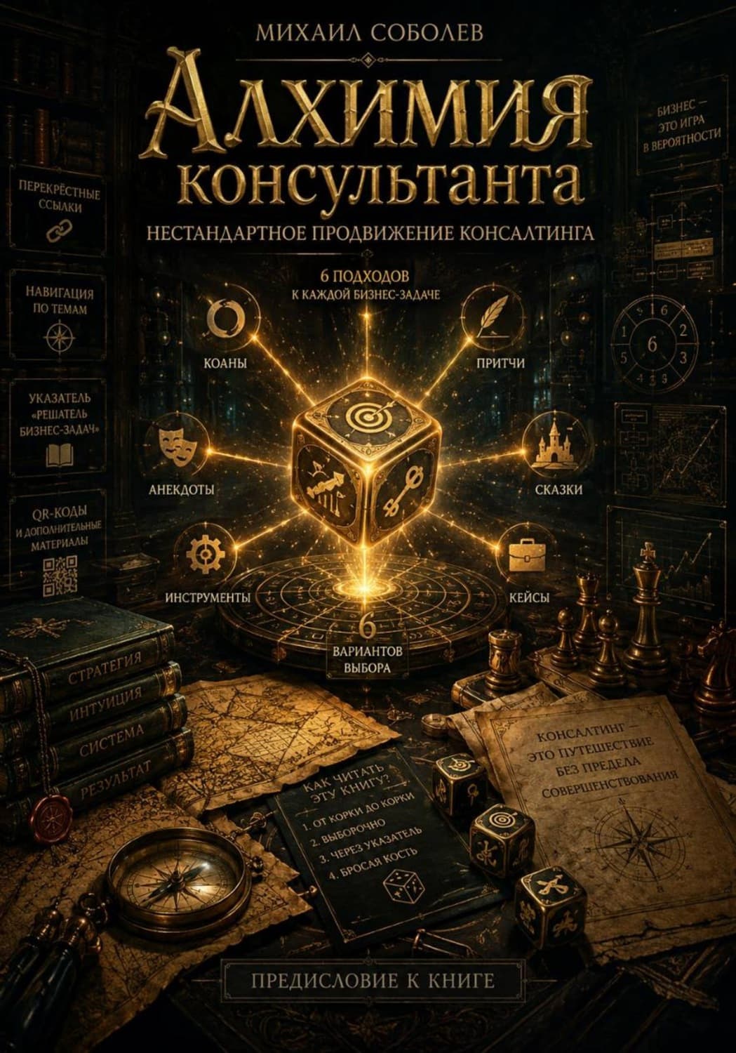 Обложка книги «Алхимия консультанта» — Михаил Соболев