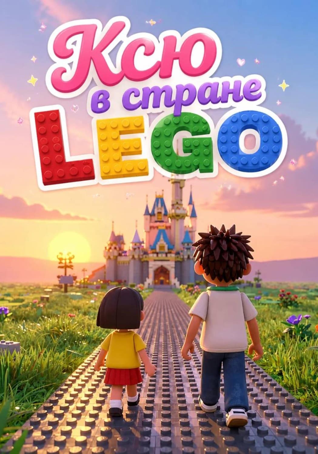 Обложка книги «Ксю в стране LEGO» — Светлана Шестернёва