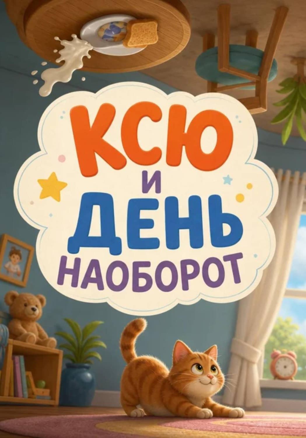 Обложка книги «Ксю и день наоборот» — Светлана Шестернёва
