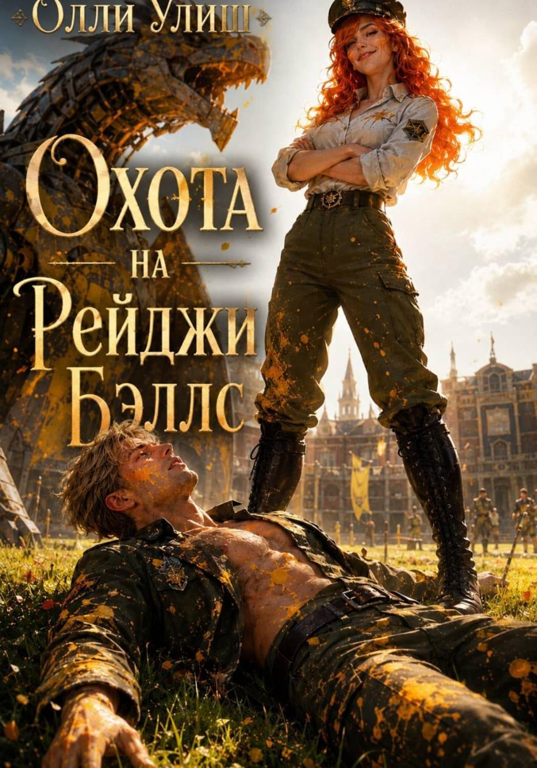Обложка книги «Охота на Рейджи Бэллс» — Олли Улиш