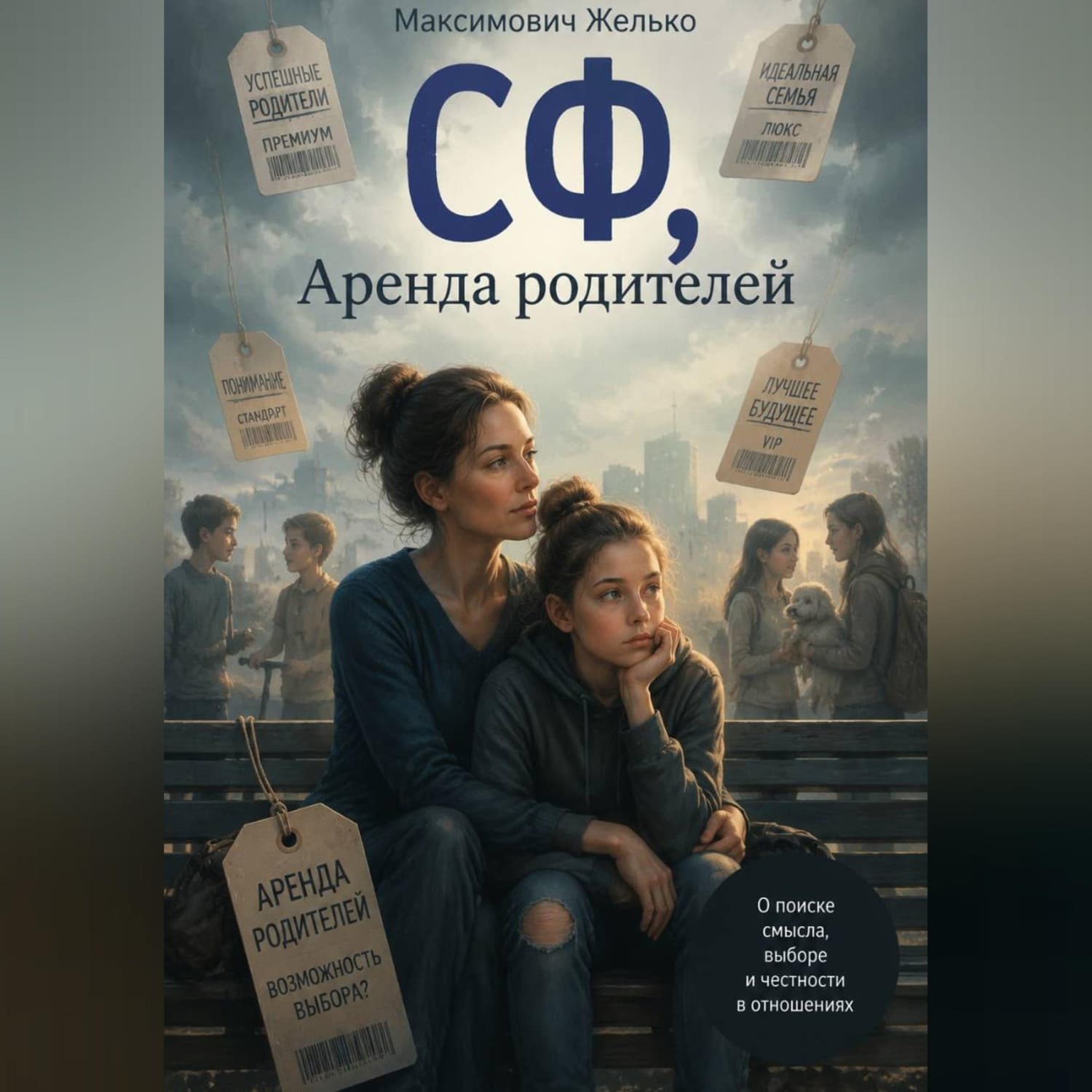 Обложка книги «СФ, Аренда родителей» — Желько