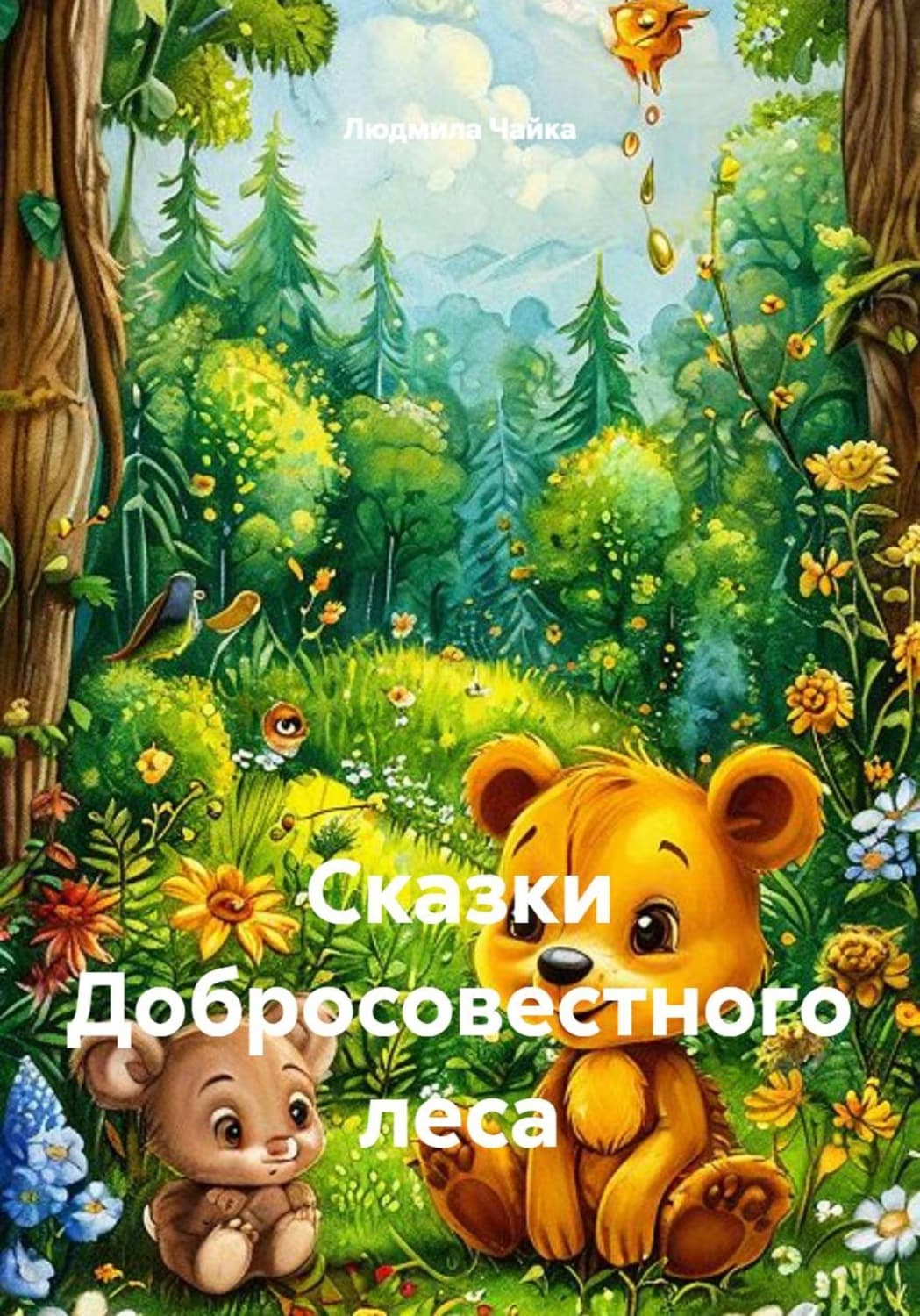 Обложка книги «Сказки Добросовестного леса» — Лана Чайка