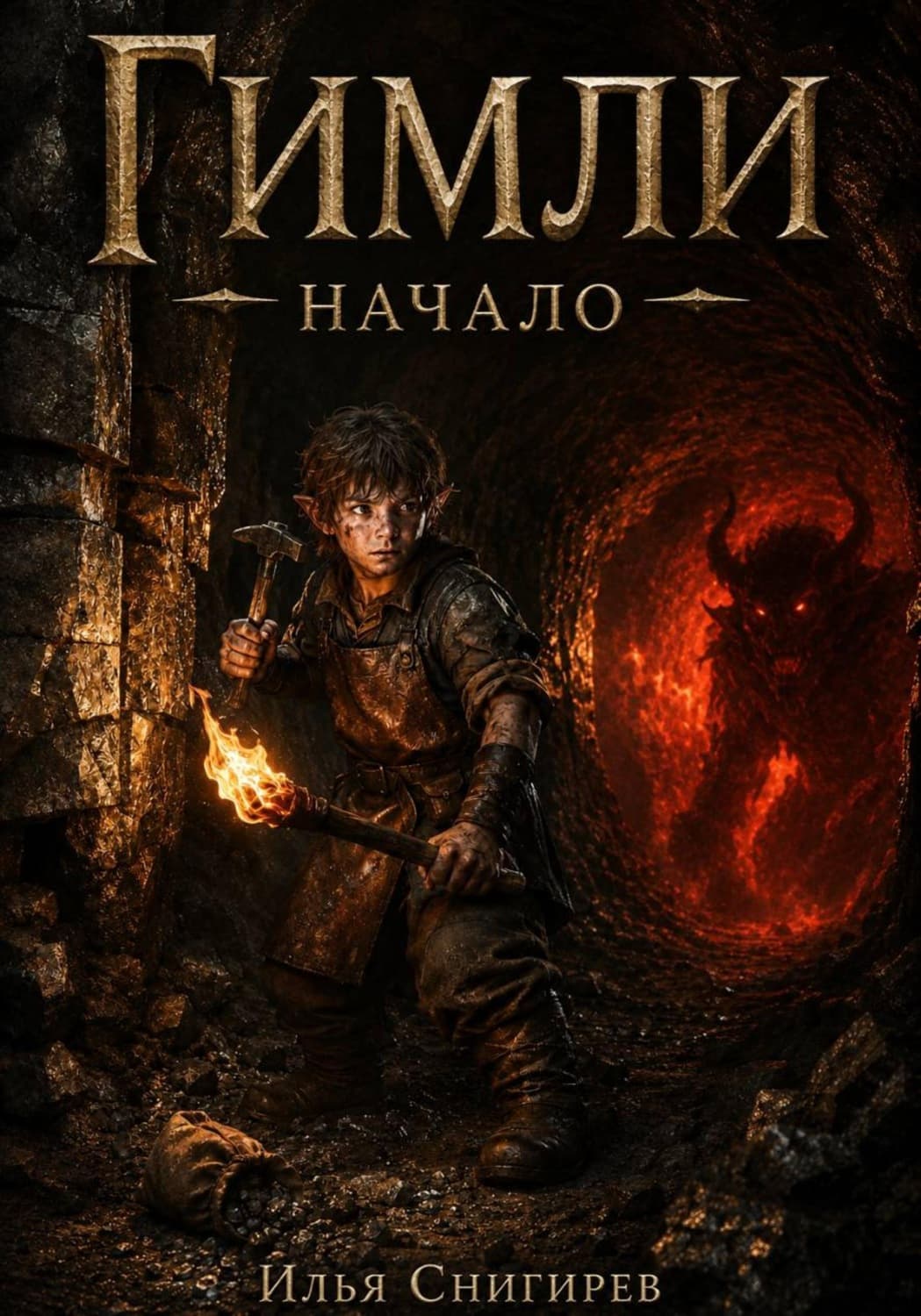 Обложка книги «Гимли. Начало» — Илья Снигирёв