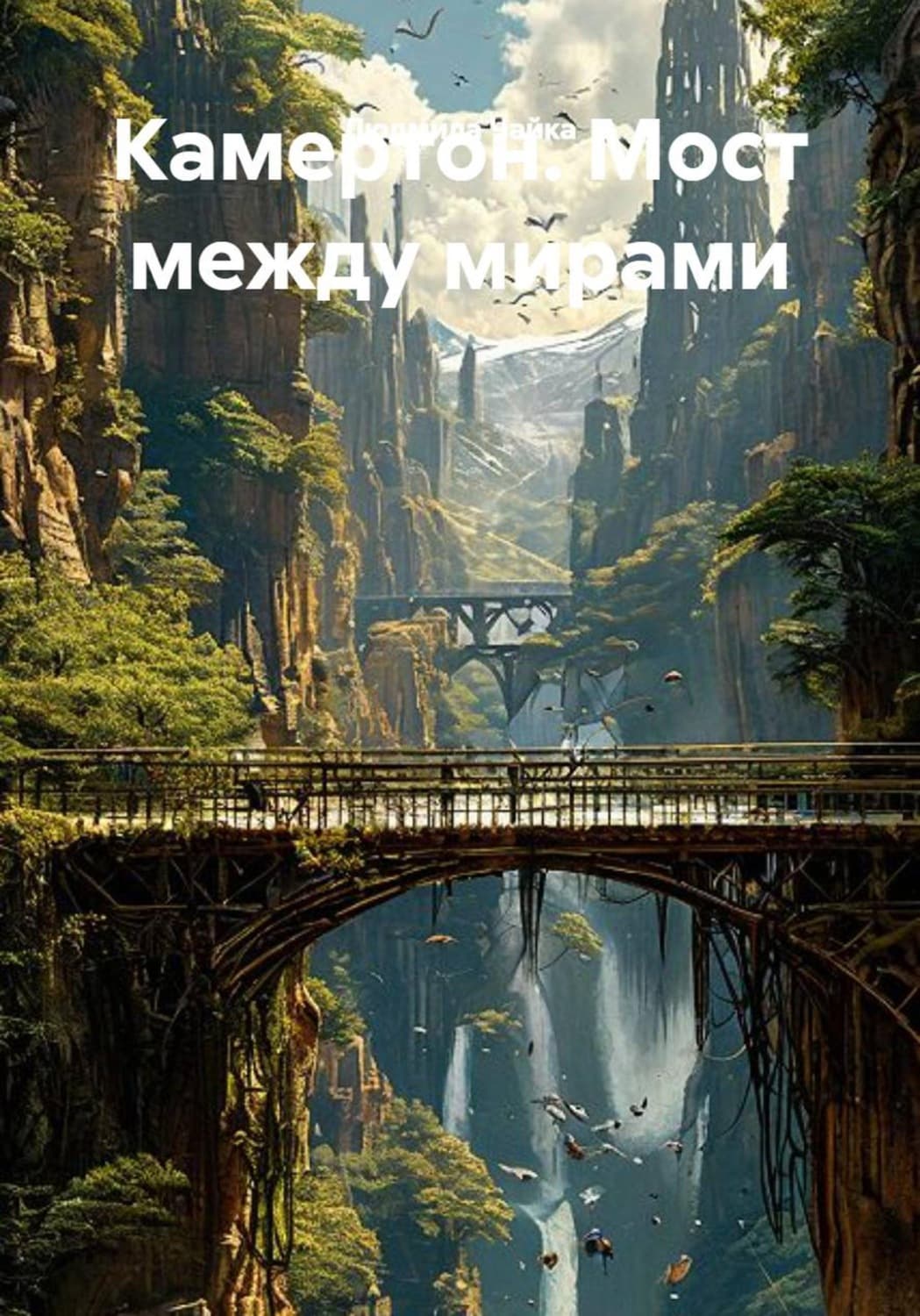 Обложка книги «Камертон. Мост между мирами» — Лана Чайка