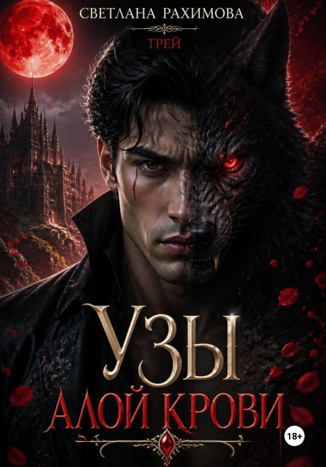 Обложка книги «Узы алой крови-Трей» — Сусанна Рахимова