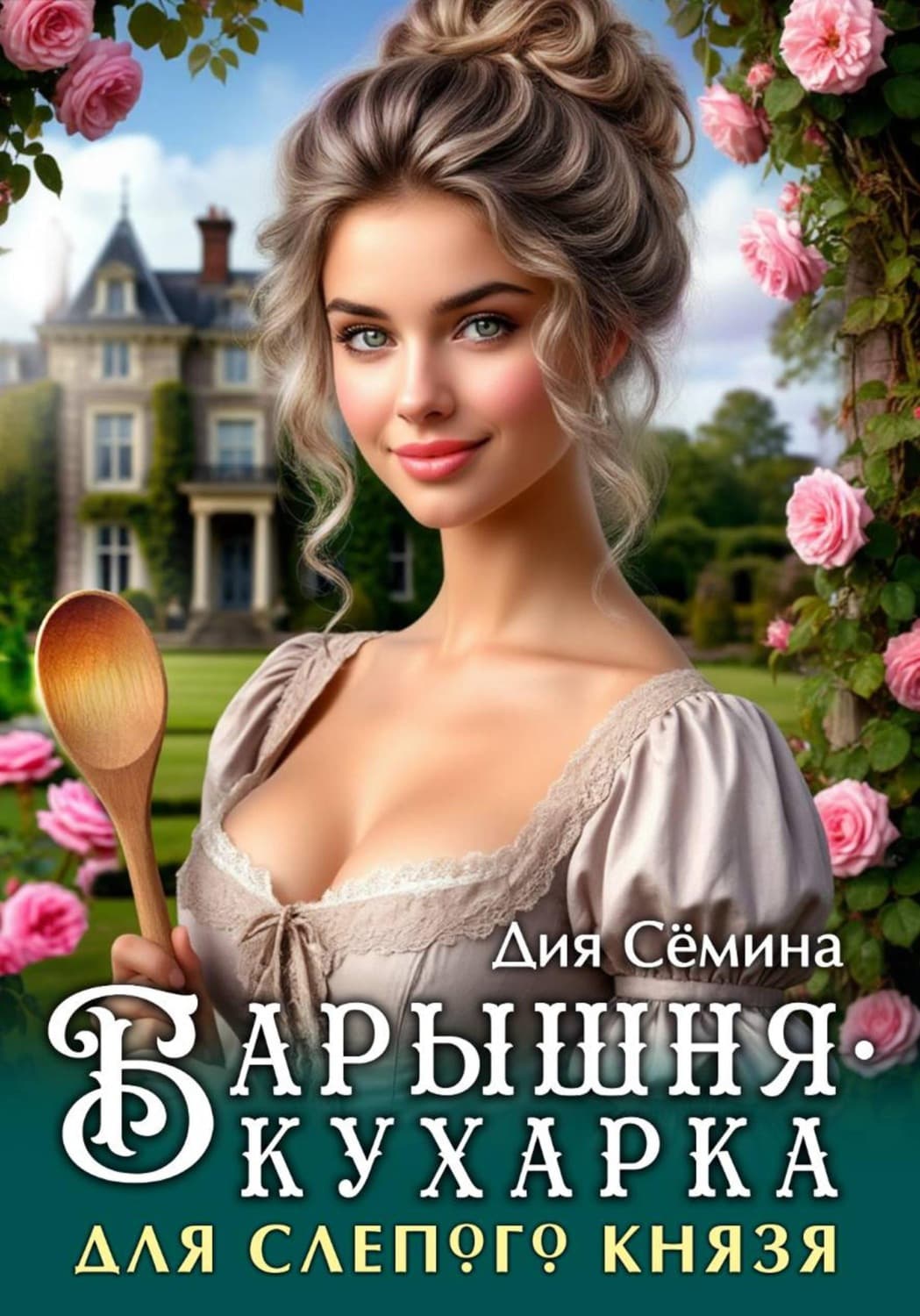 Обложка книги «Барышня-кухарка для слепого князя» — Дия Сёмина