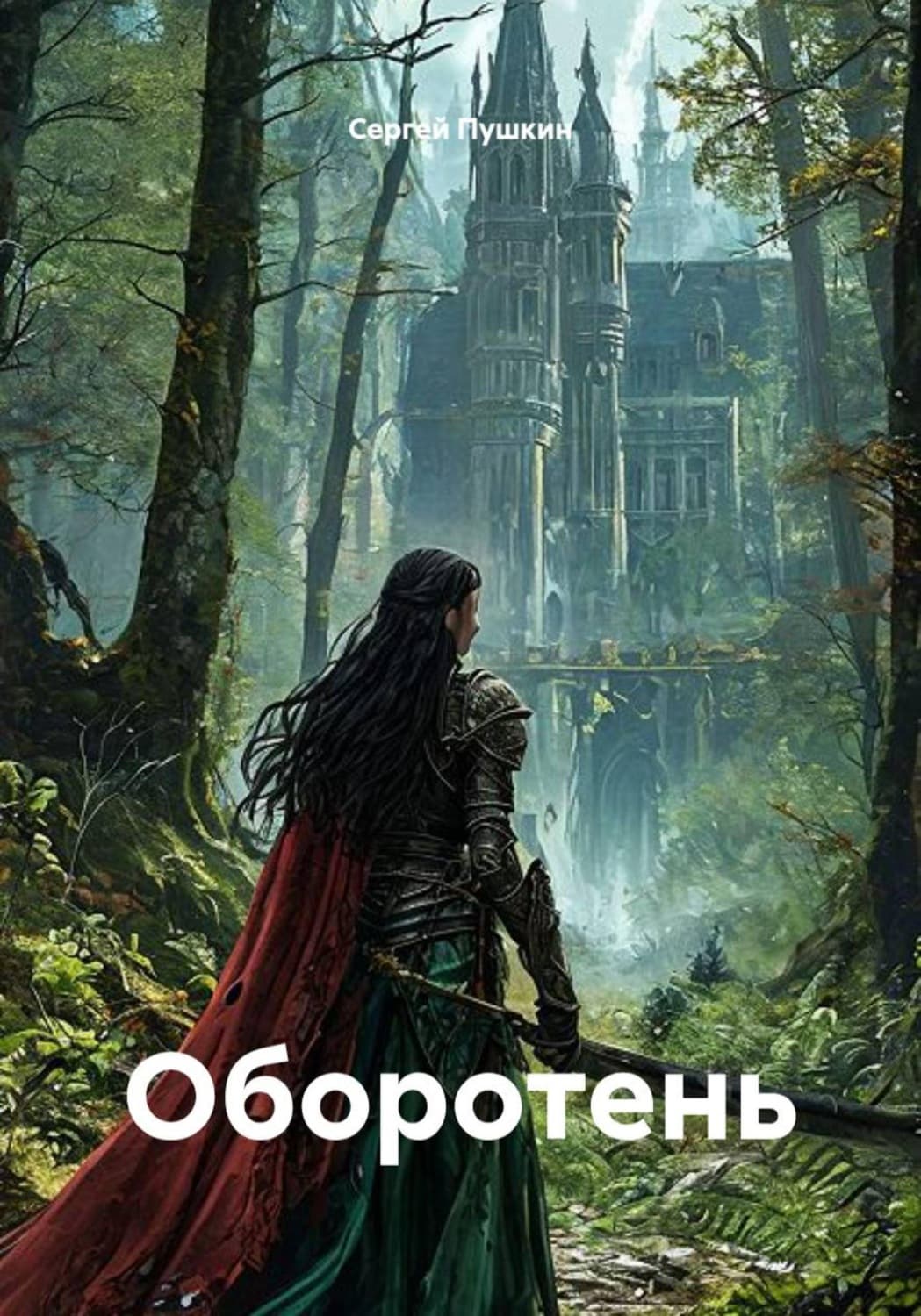 Обложка книги «Оборотень» — Сергей Пушкин