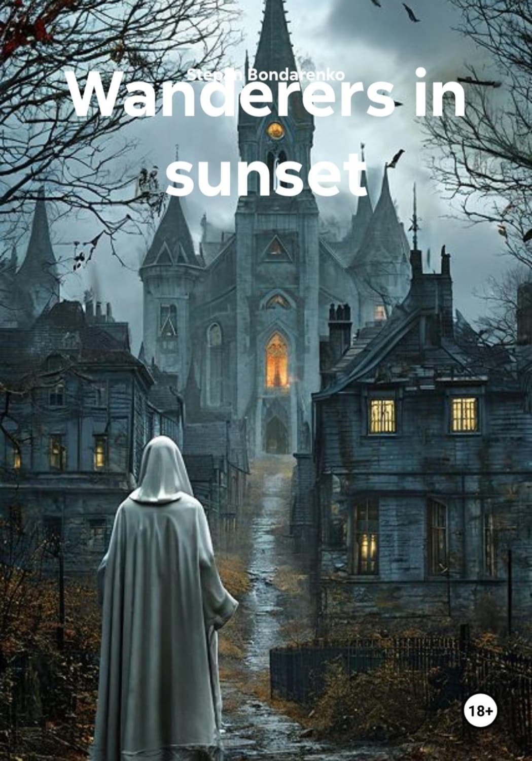 Обложка книги «Wanderers in sunset» — Станіслав Бондаренко
