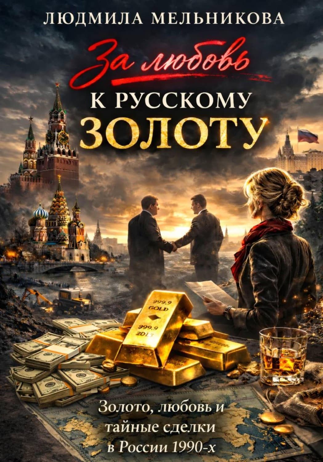 Обложка книги «За Любовь к Русскому Золоту» — Лилия Мельникова