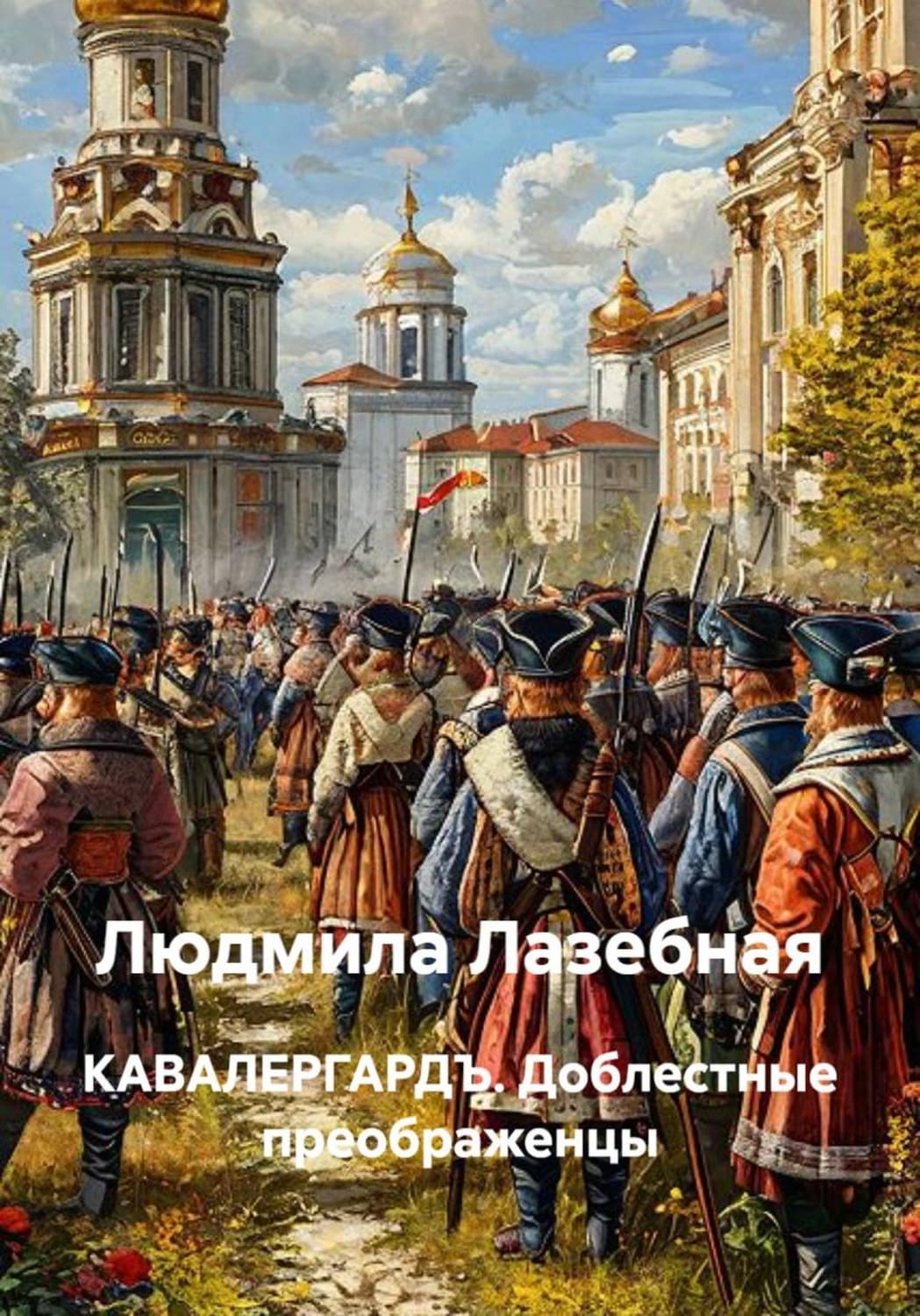 Обложка книги «КАВАЛЕРГАРДЪ. Доблестные преображенцы» — Людмила Лазебная