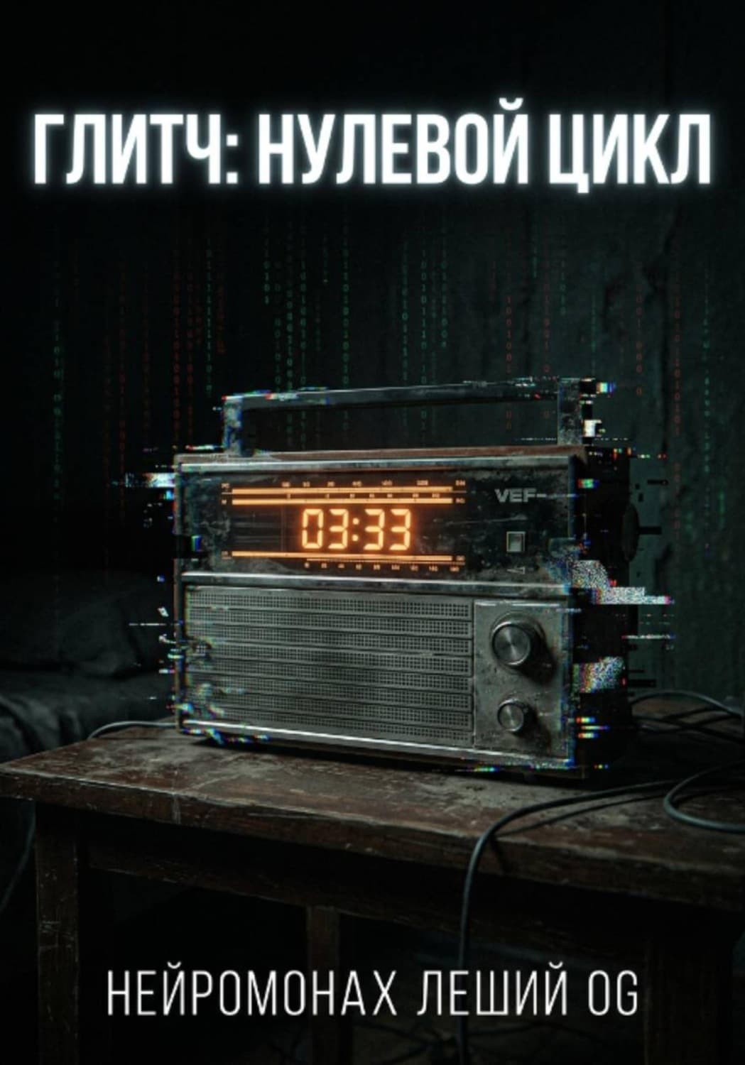 Обложка книги «Глитч: Нулевой цикл» — Нейромонах Леший ОГ
