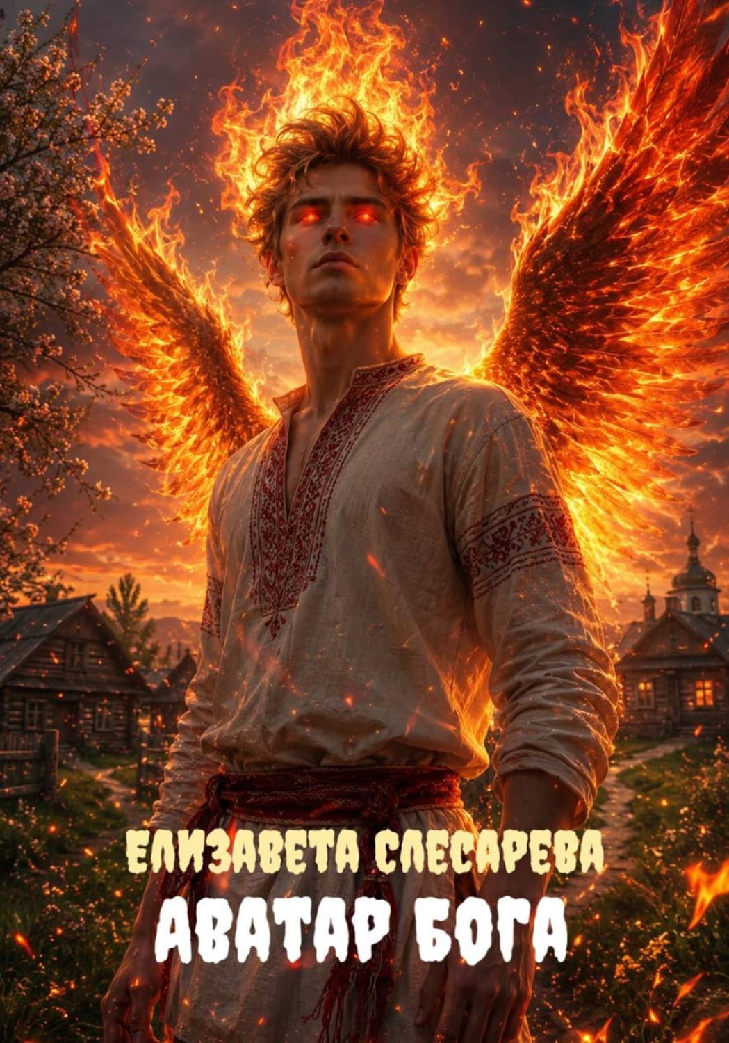 Обложка книги «Аватар бога» — Елизавета Слесарева