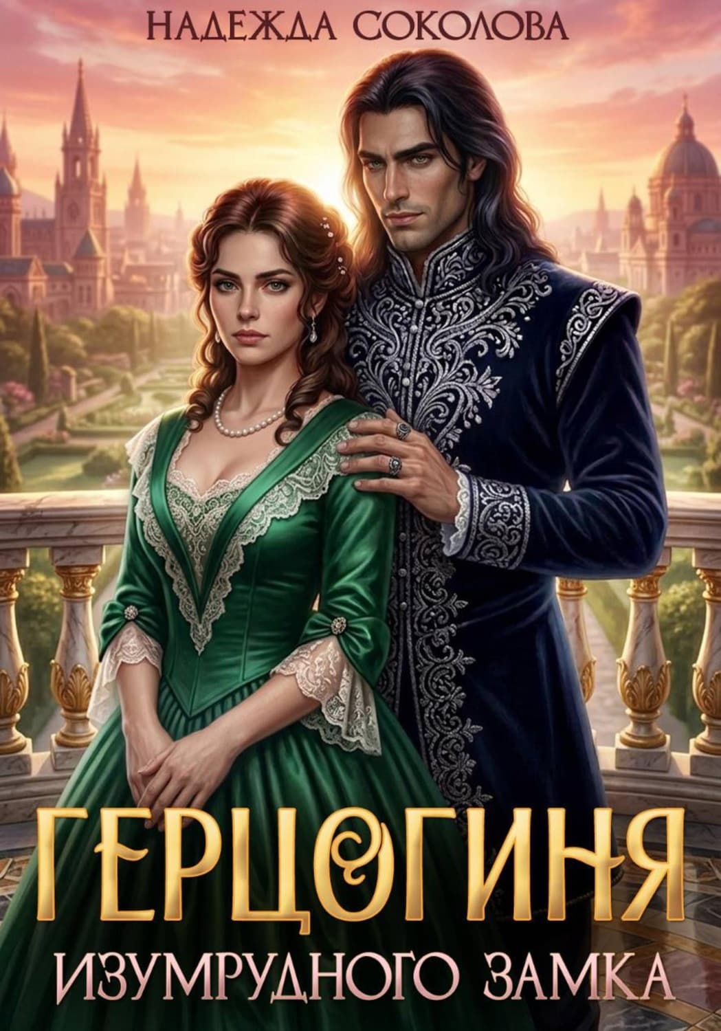 Обложка книги «Герцогиня Изумрудного замка» — Нина Соколова
