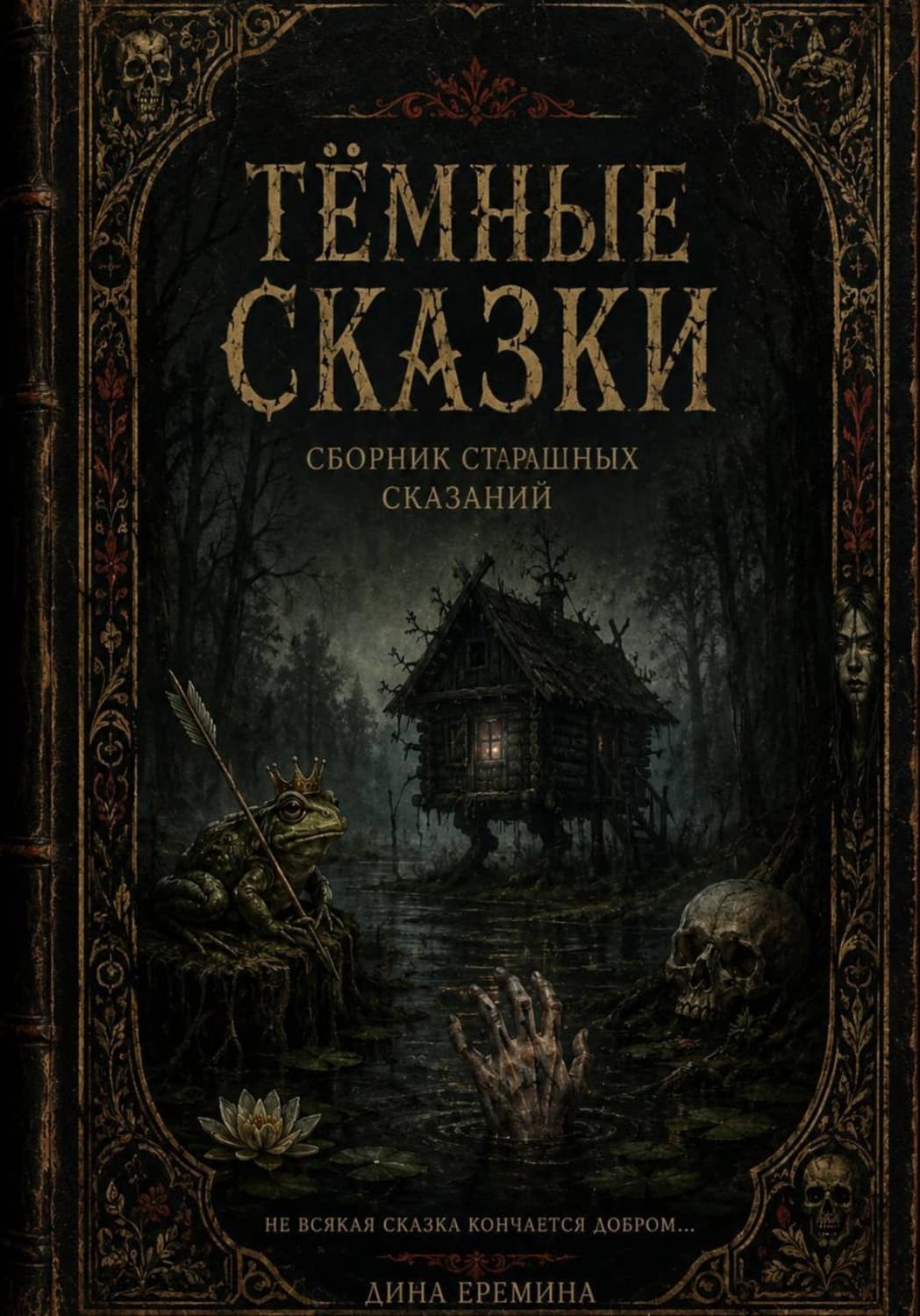 Обложка книги «Тёмные сказки» — Дарья Еремина