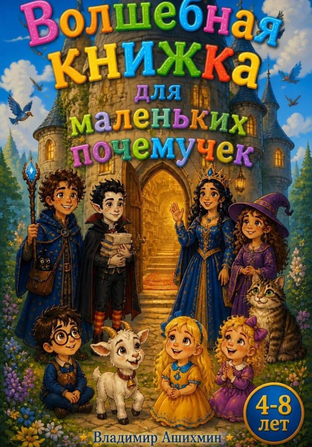 Обложка книги «Волшебная книжка для маленьких почемучек» — Владимир Ашихмин