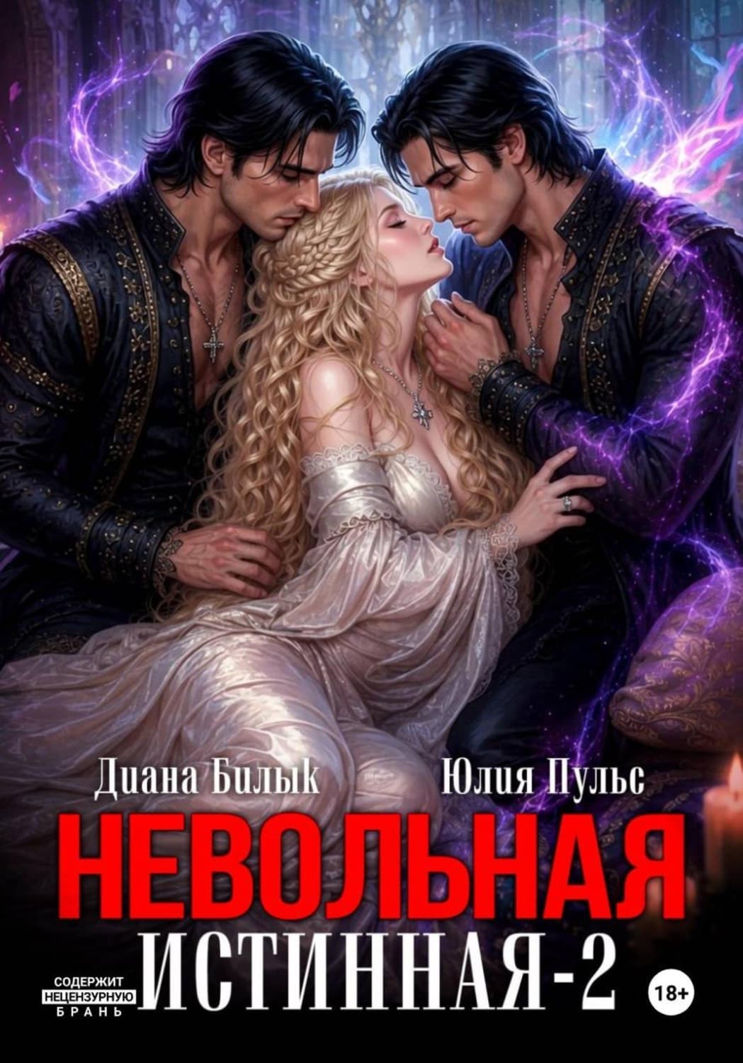 Обложка книги «Невольная истинная-2» — Диана Билык