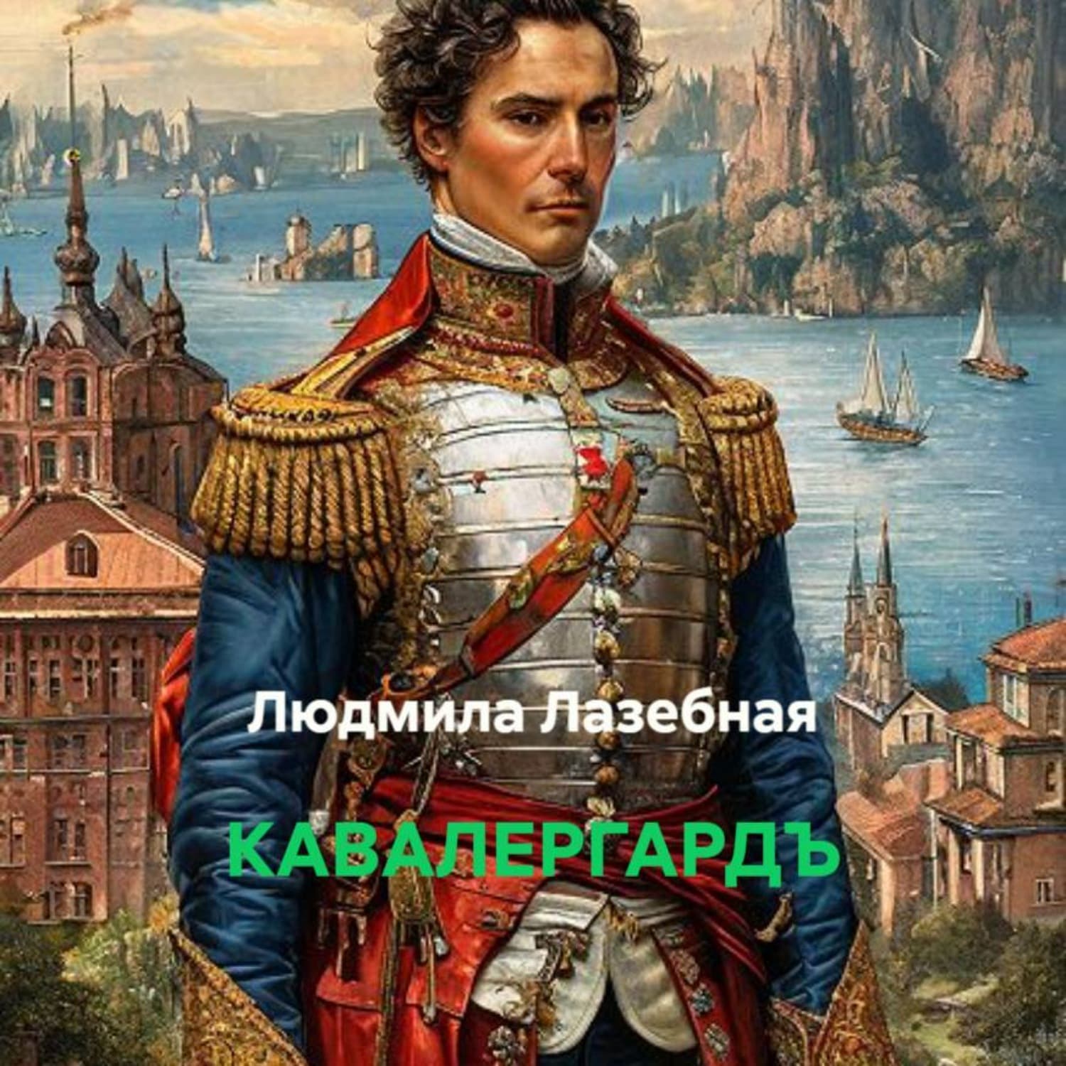 Обложка книги «Кавалергардъ» — Людмила Лазебная