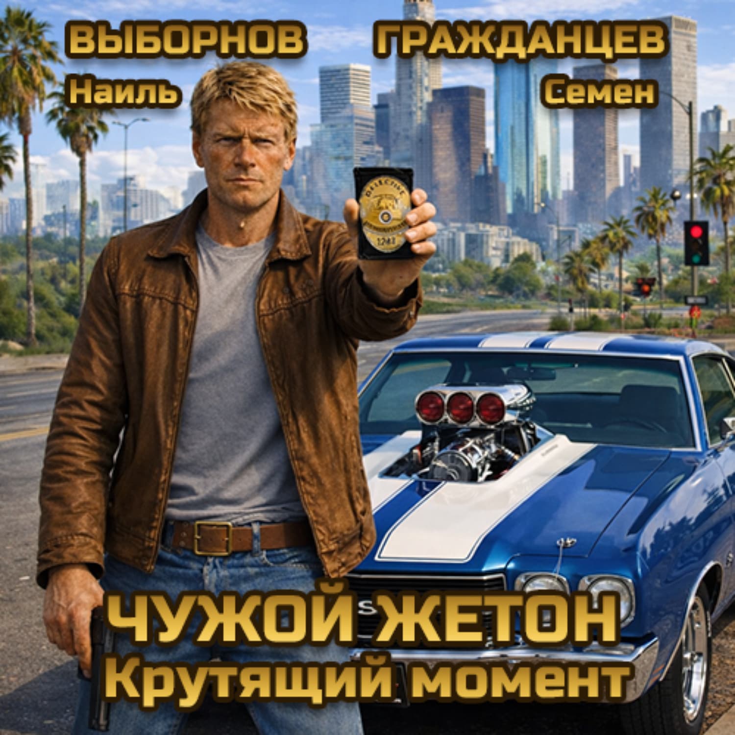 Обложка книги «Чужой жетон. Крутящий момент» — Наиль Выборнов