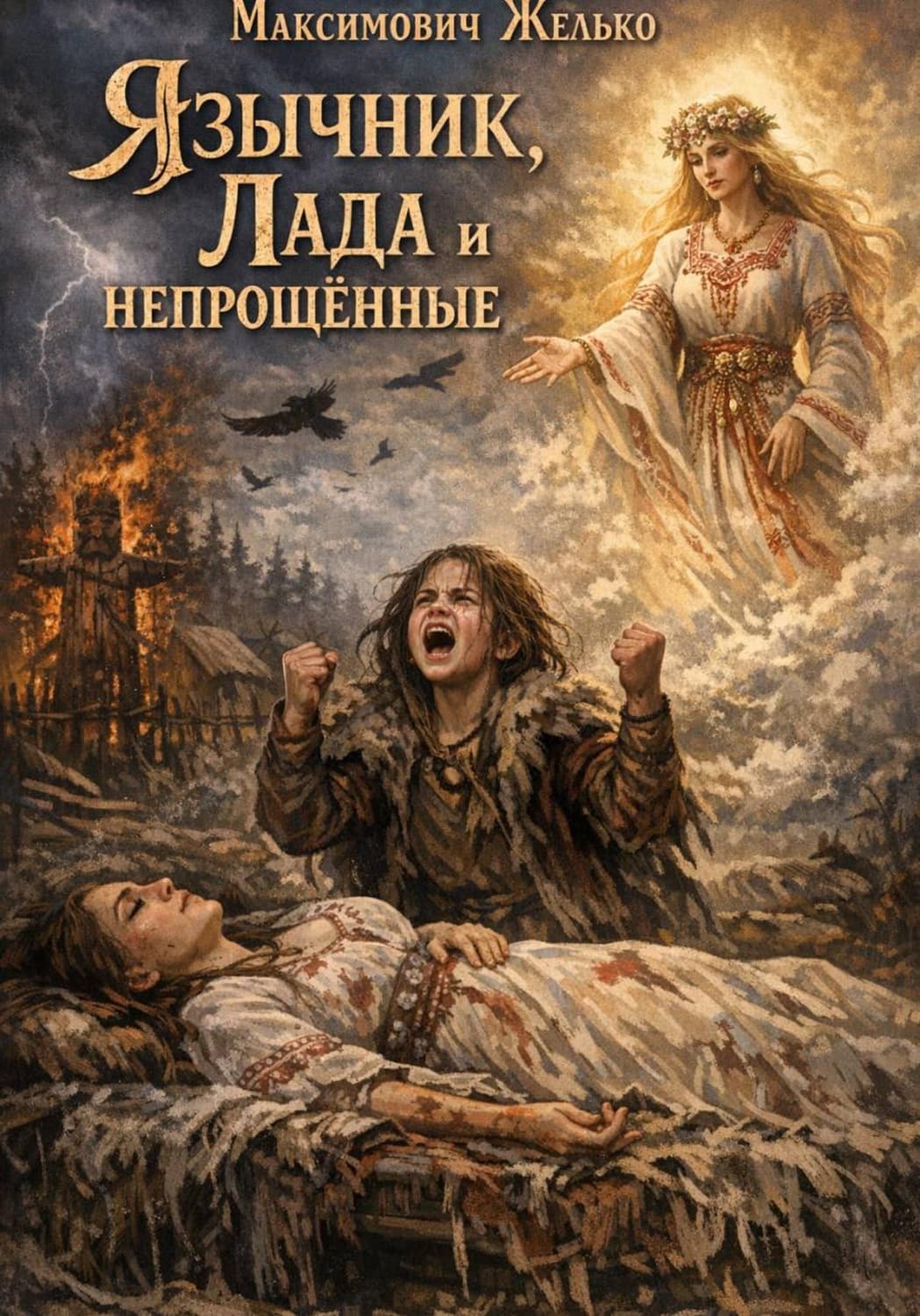 Обложка книги «Язычник, Лада и непрощенные» — Желько