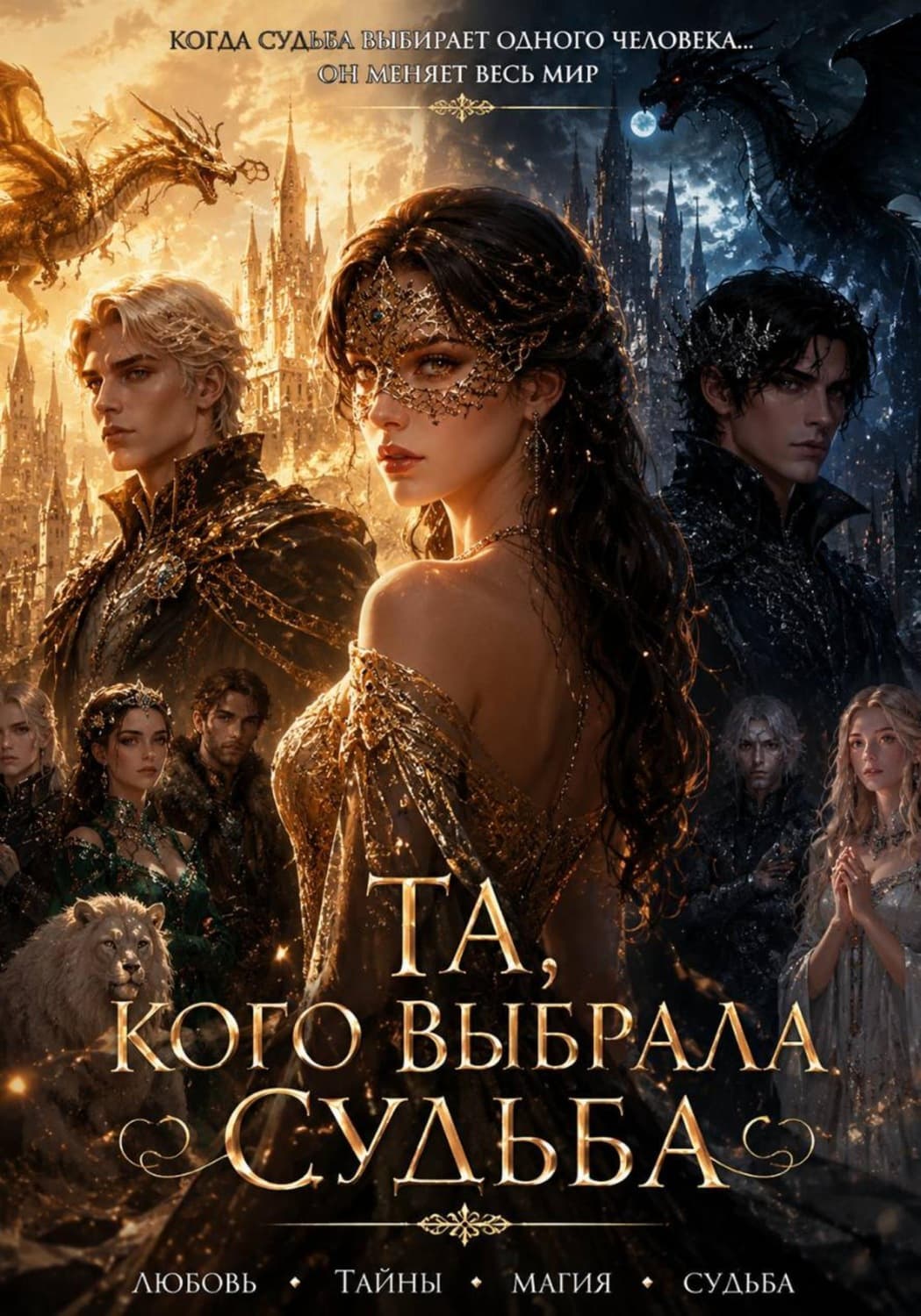 Обложка книги «Та, кого выбрала судьба» — Шынар Байымбетова