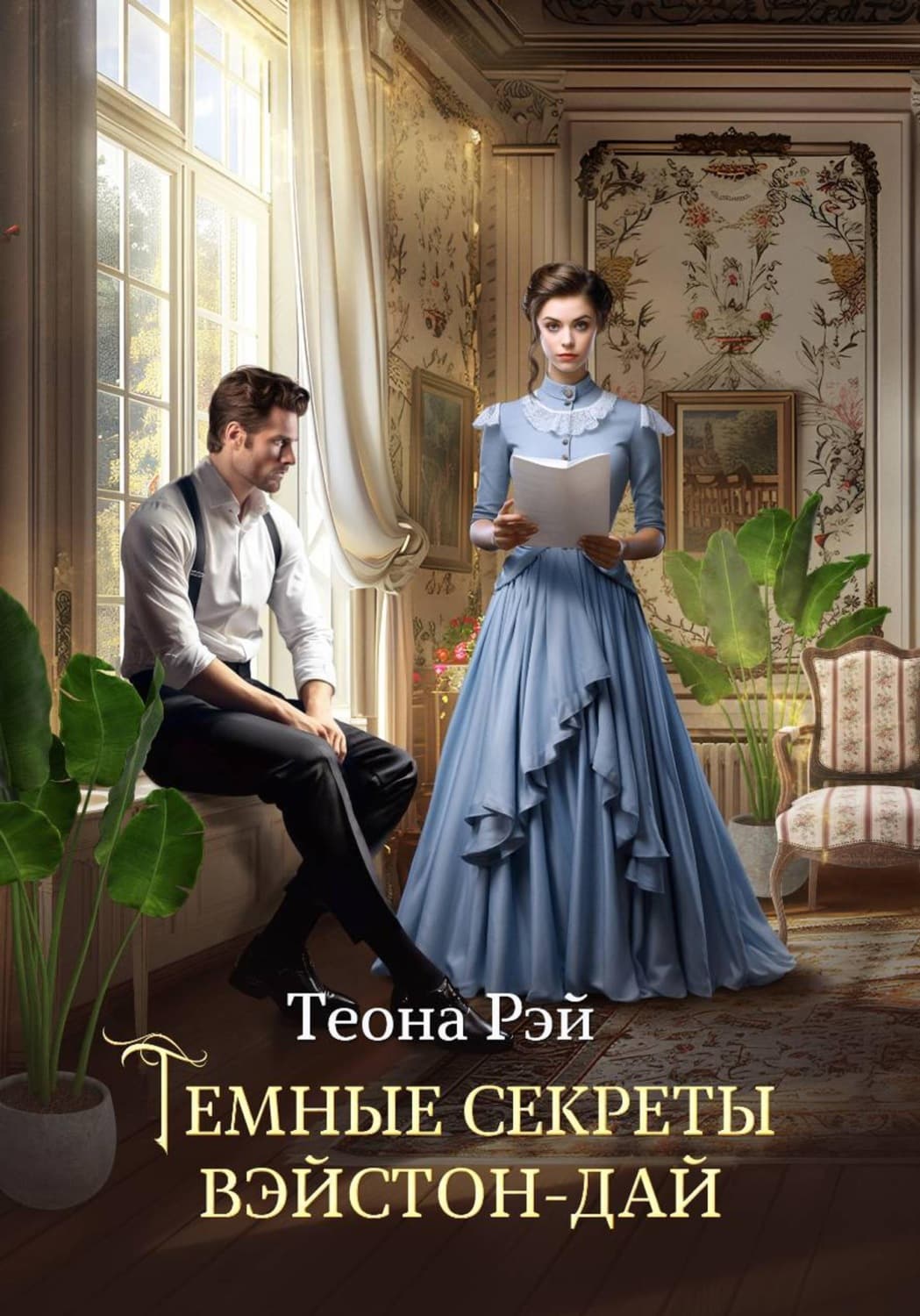 Обложка книги «Темные секреты Вэйстон-Дай» — Теона Рэй