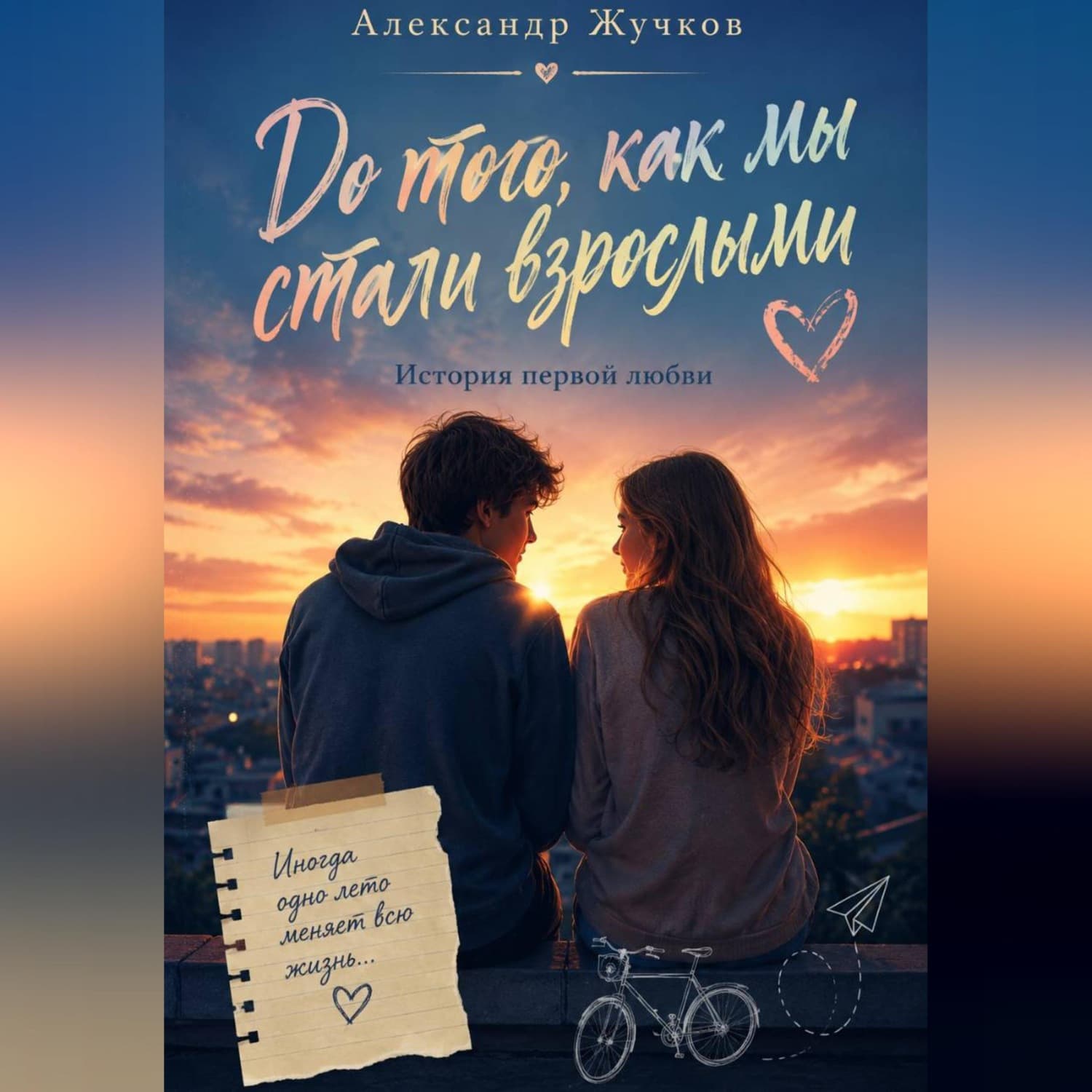 Обложка книги «До того, как мы стали взрослыми. История первой любви» — Александр Жучков