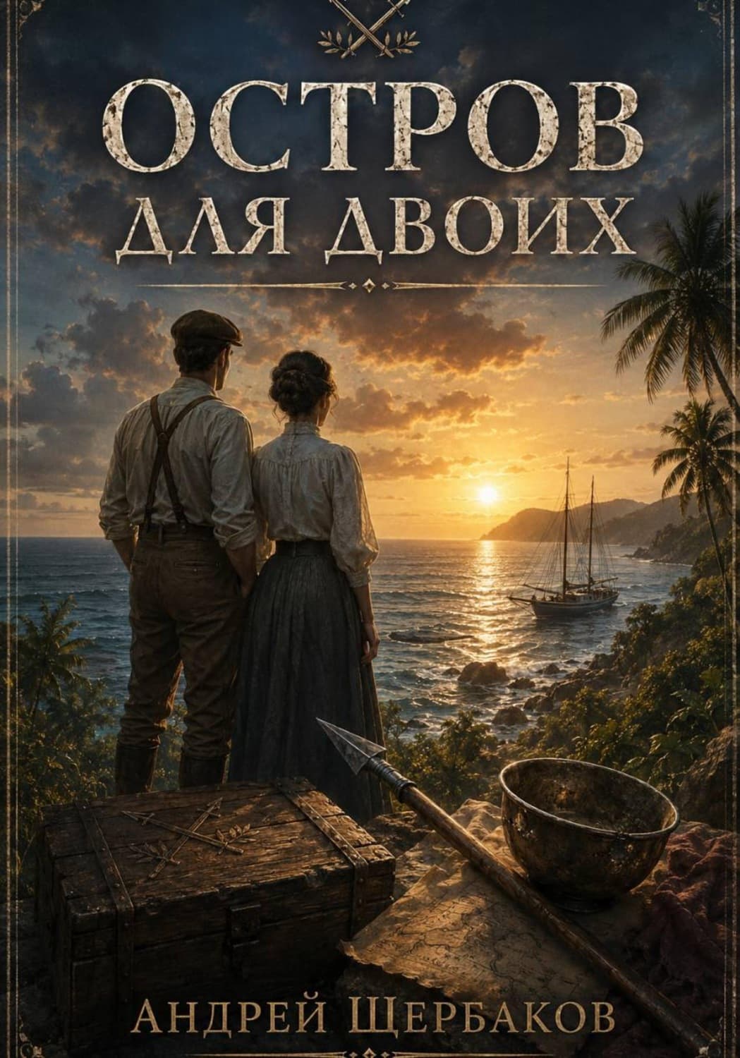 Обложка книги «Остров для двоих» — Алексей Щербаков