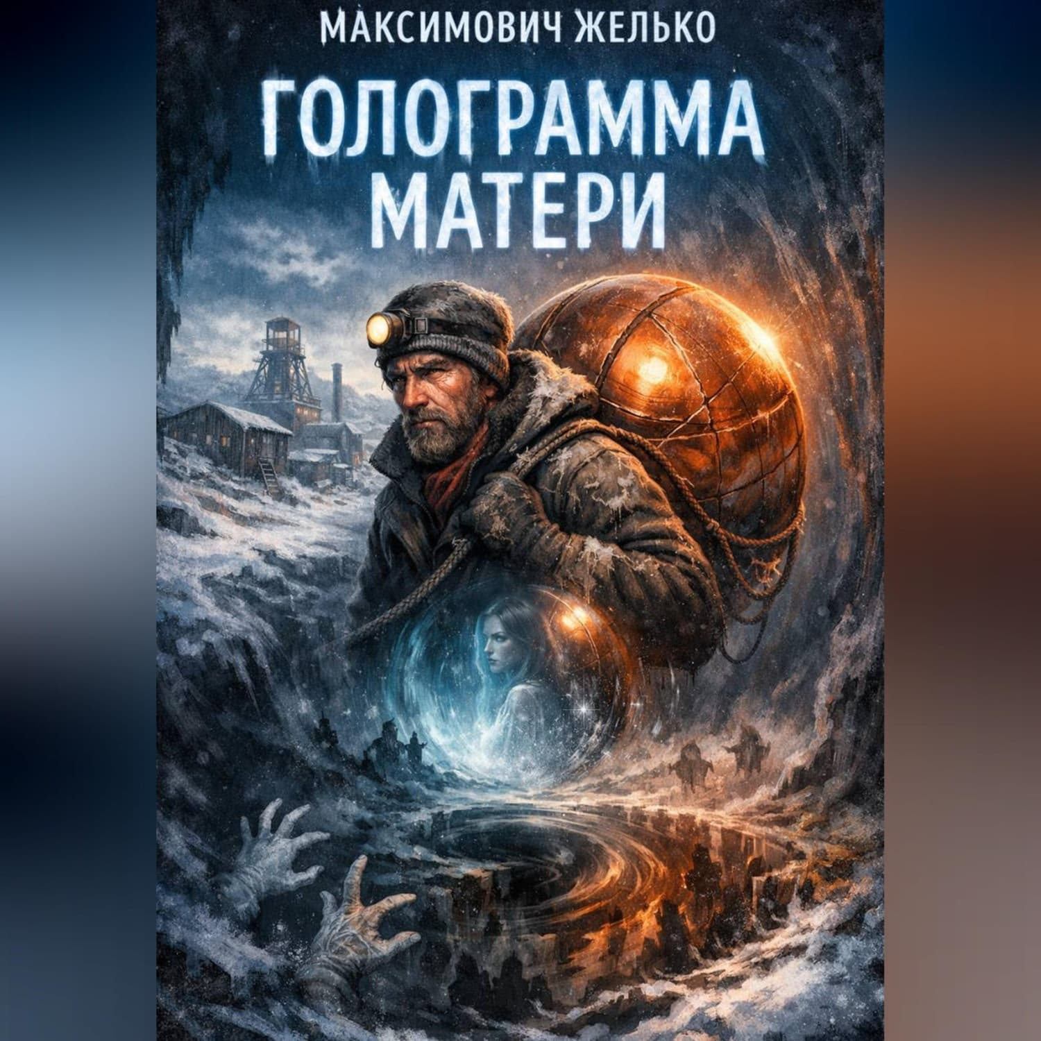 Обложка книги «НФ, Голограмма матери» — Желько