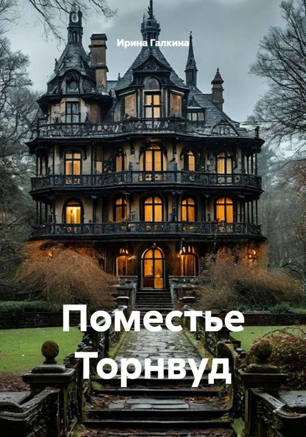 Обложка книги «Поместье Торнвуд» — Ирина Галкина