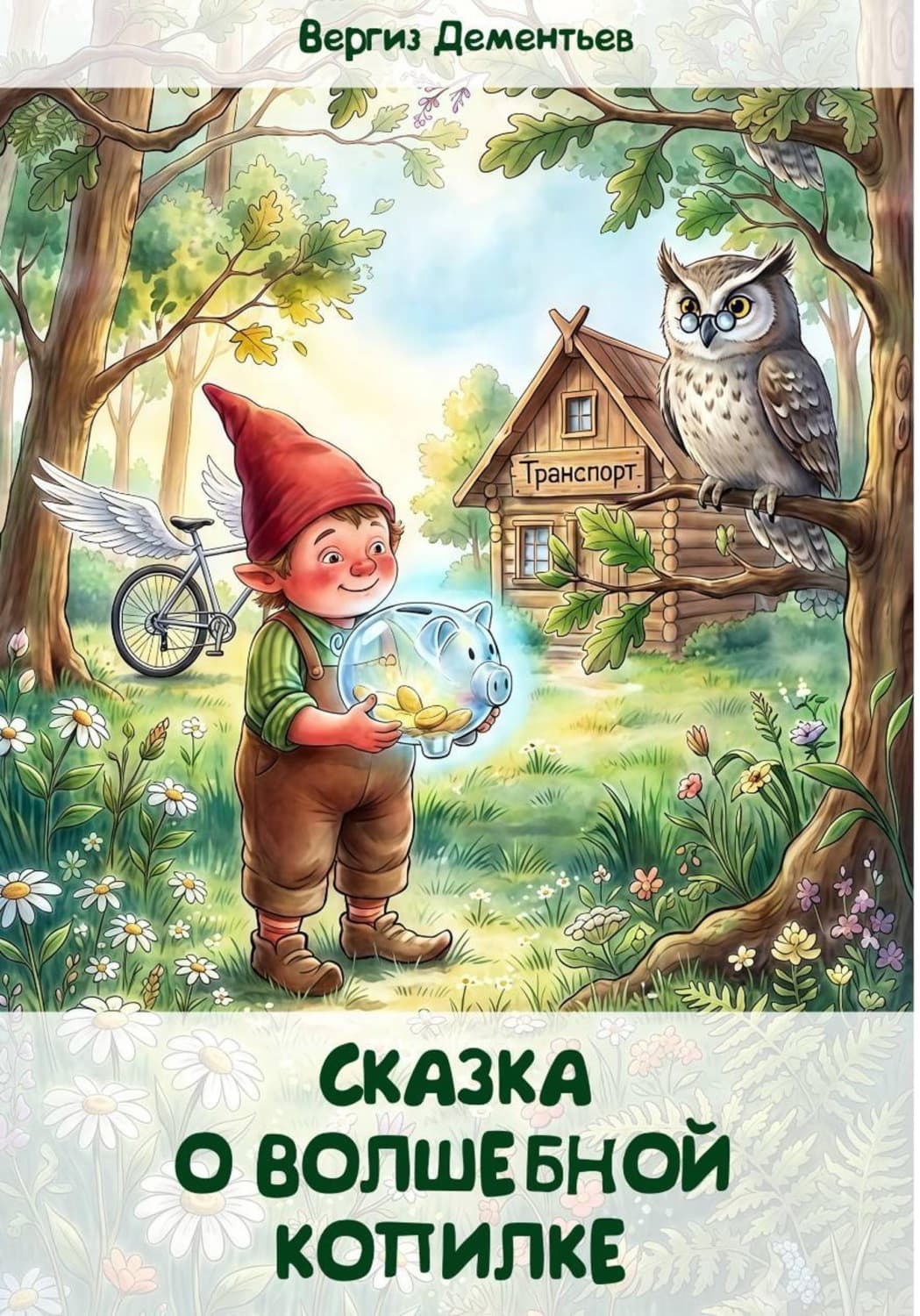 Обложка книги «Сказка о Волшебной копилке» — Вадим Дементьев