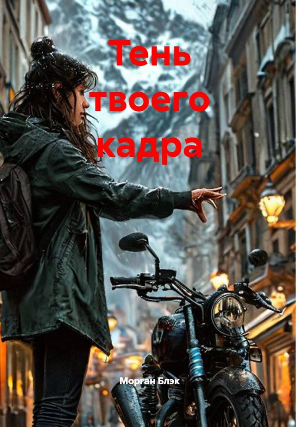 Обложка книги «Тень твоего кадра» — Мэри Роуз Блэк